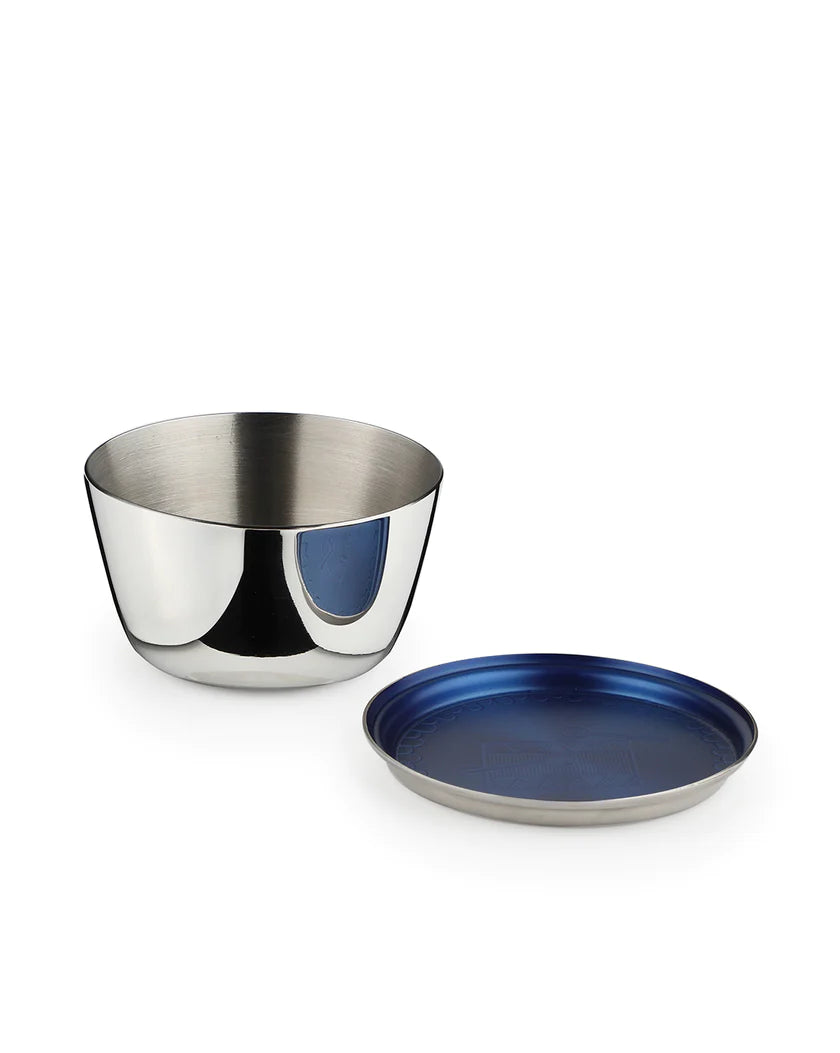 Carnival Thali  Set- Blue