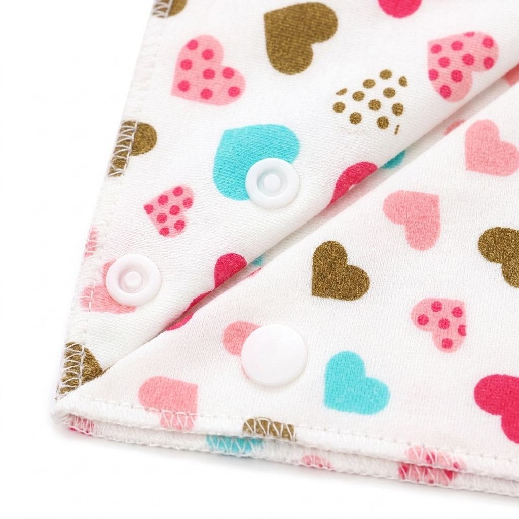 Baby Bandana Bibs โ Set of 5 (NEW) 02