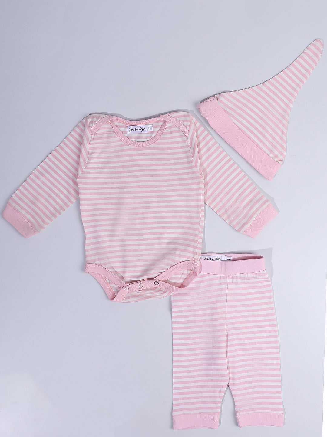 PIGGY ROMPER SET (Pink)