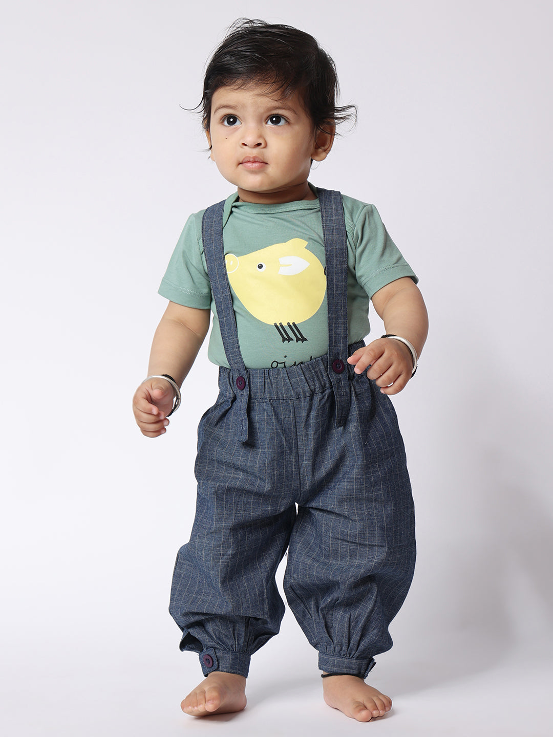 Half Sleeve Bodysuit Pineapple