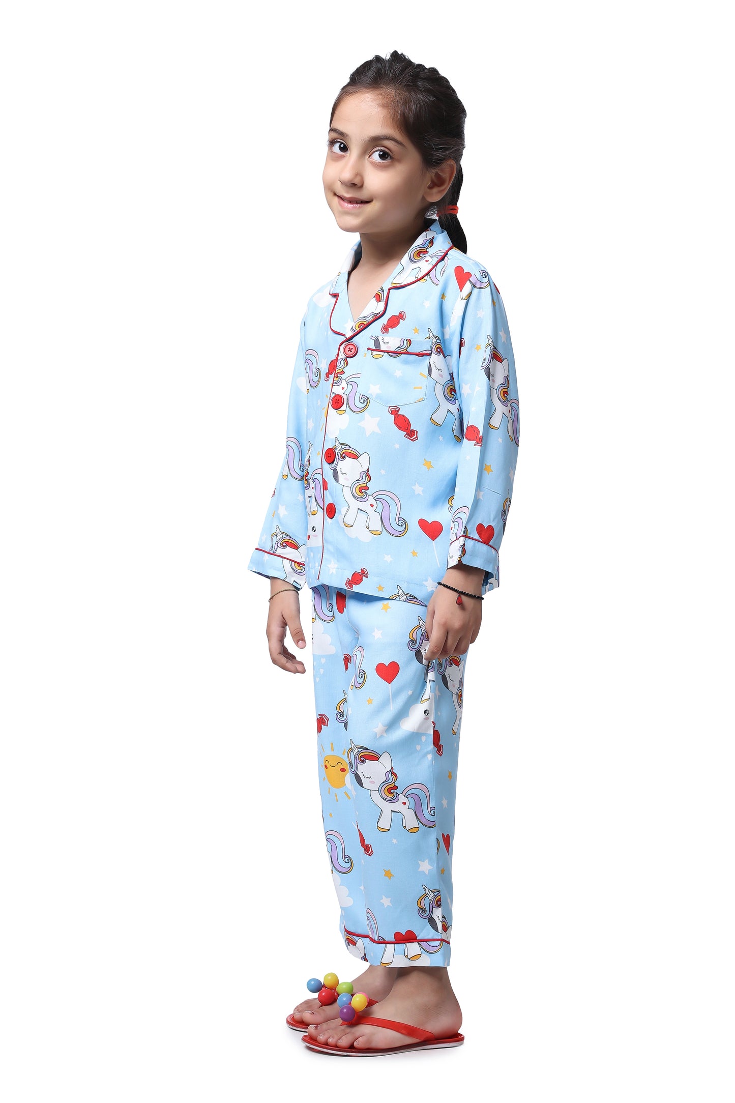 Blue Unicorn Night Suit