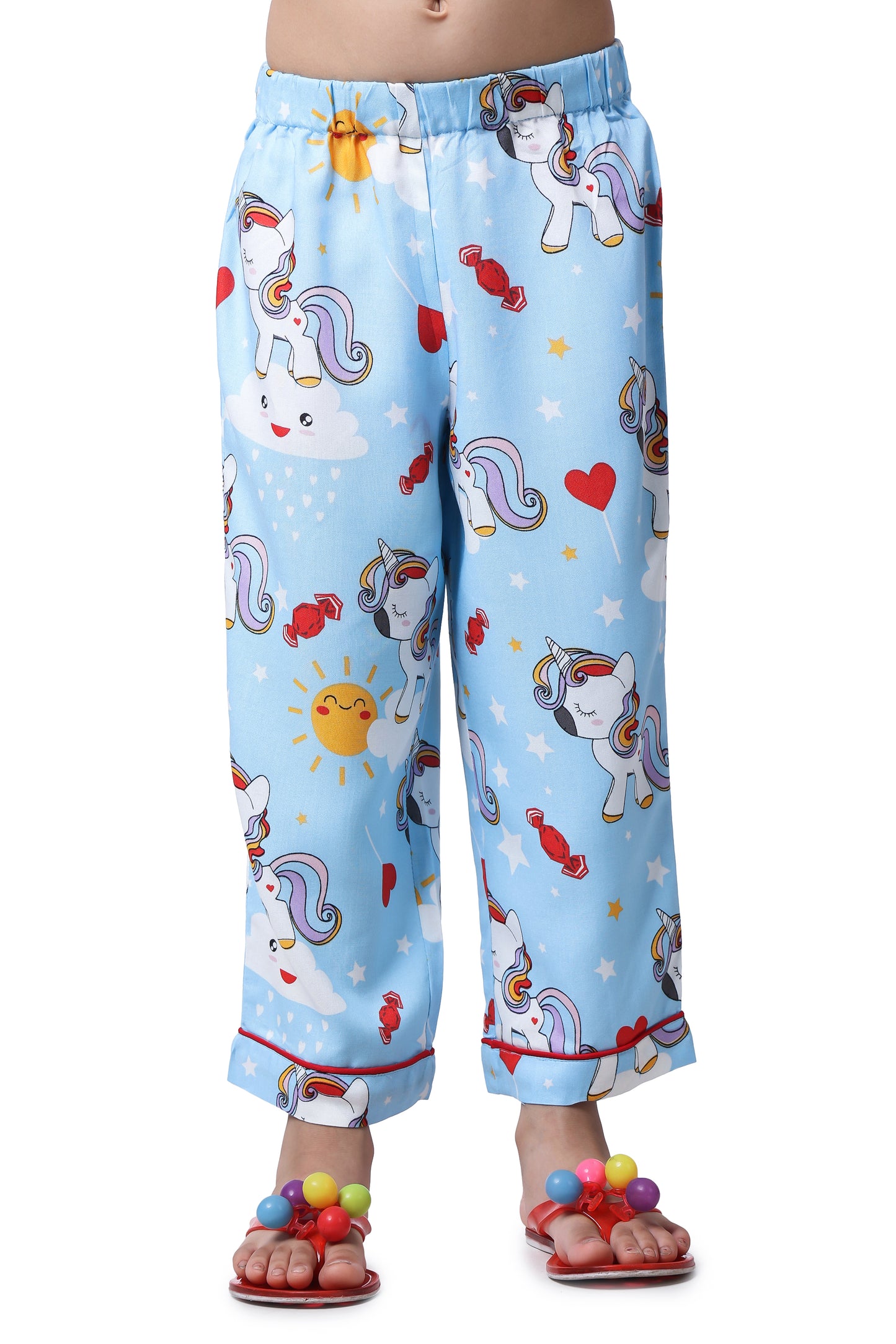 Blue Unicorn Night Suit