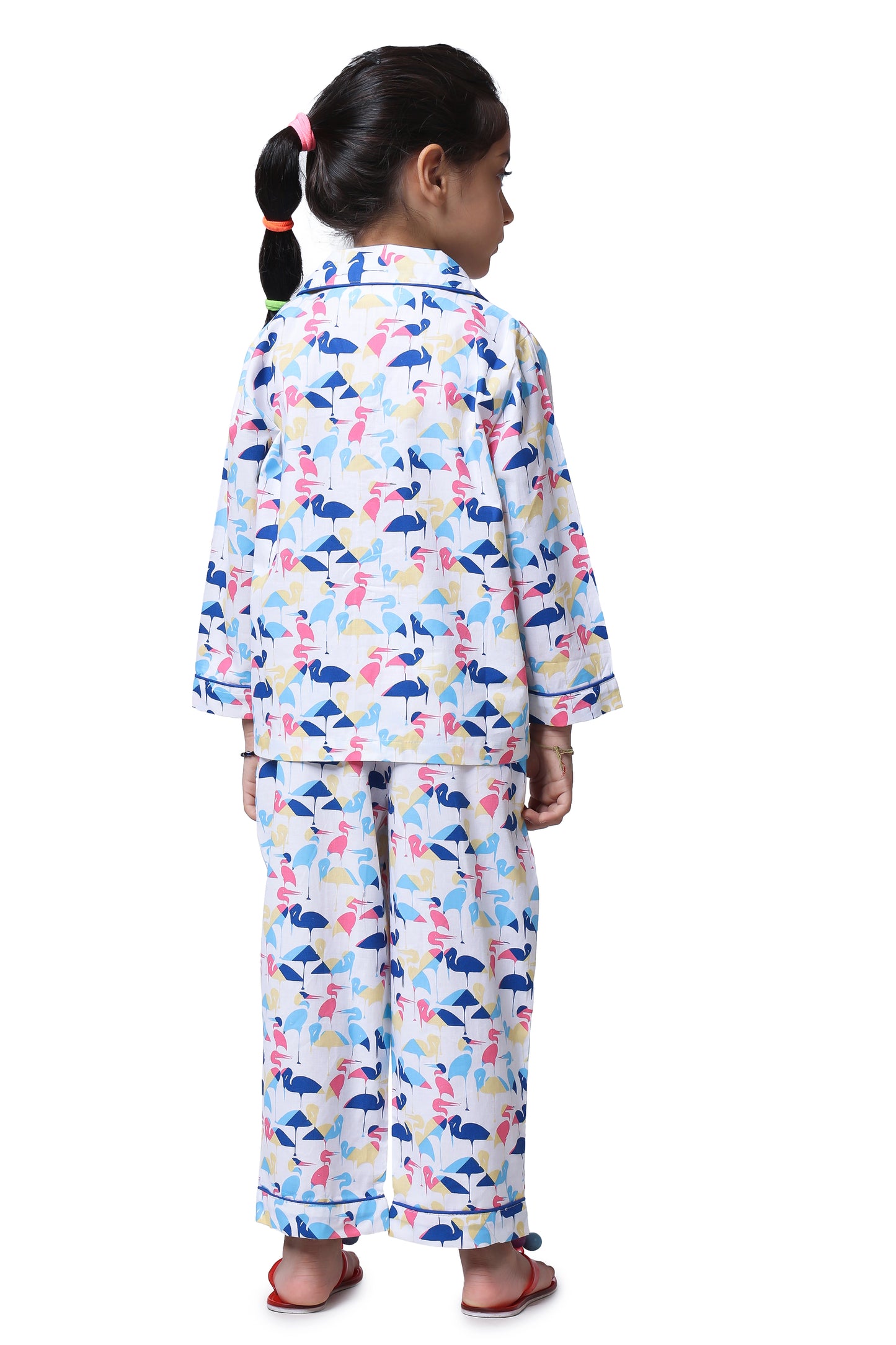 Multi Swan Night Suit