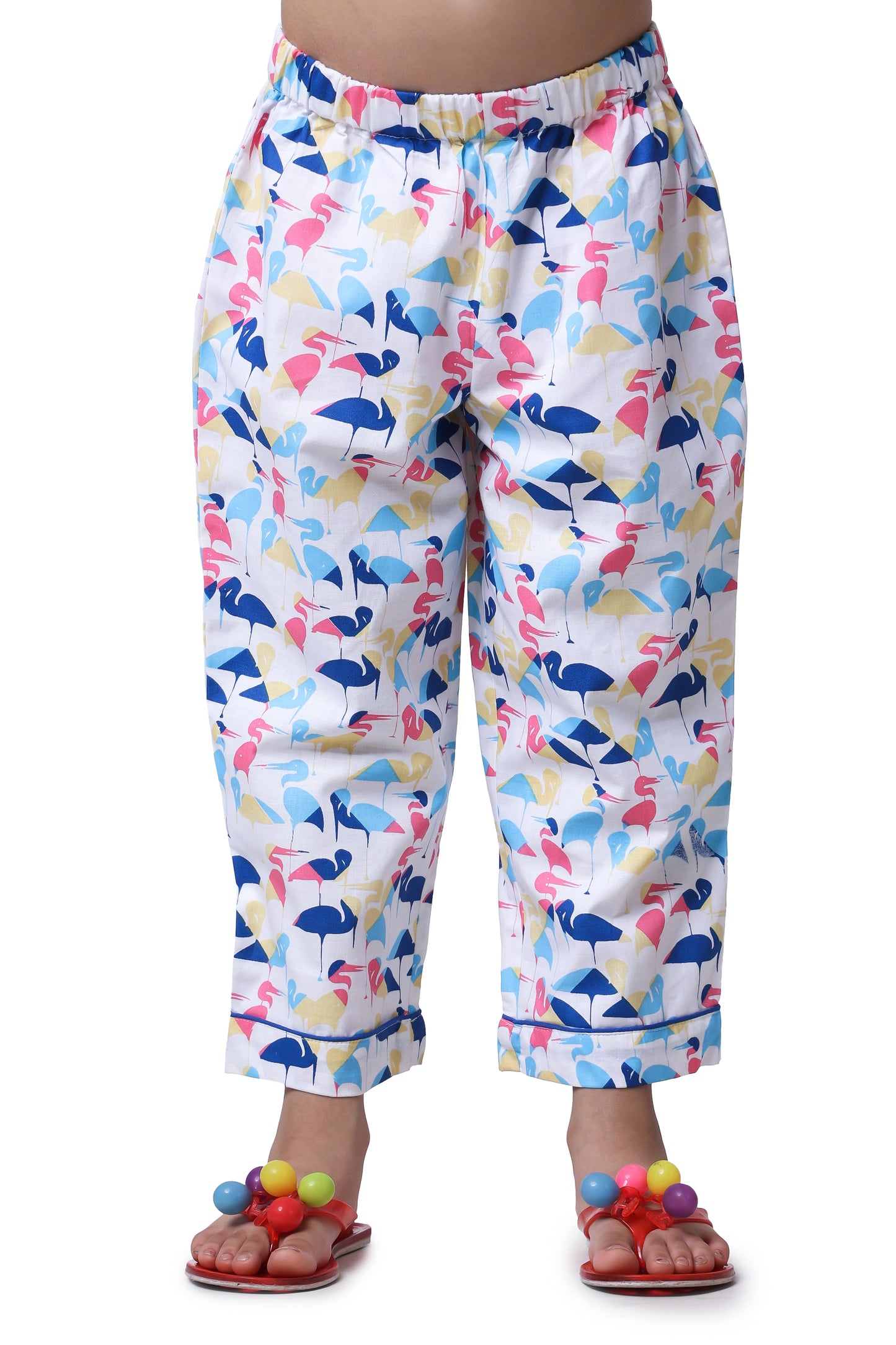 Multi Swan Night Suit