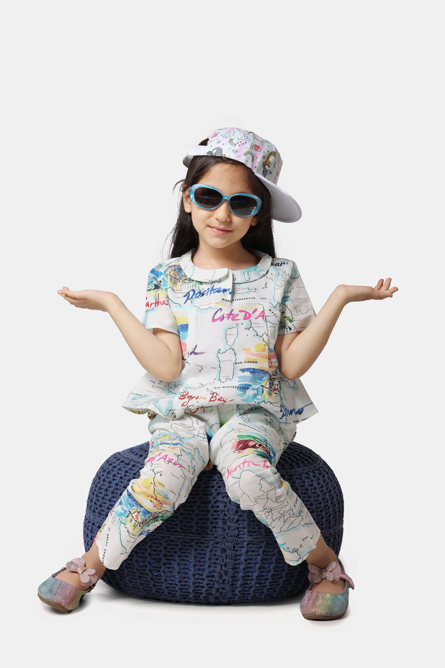 Peter Pan Top Multi Colour