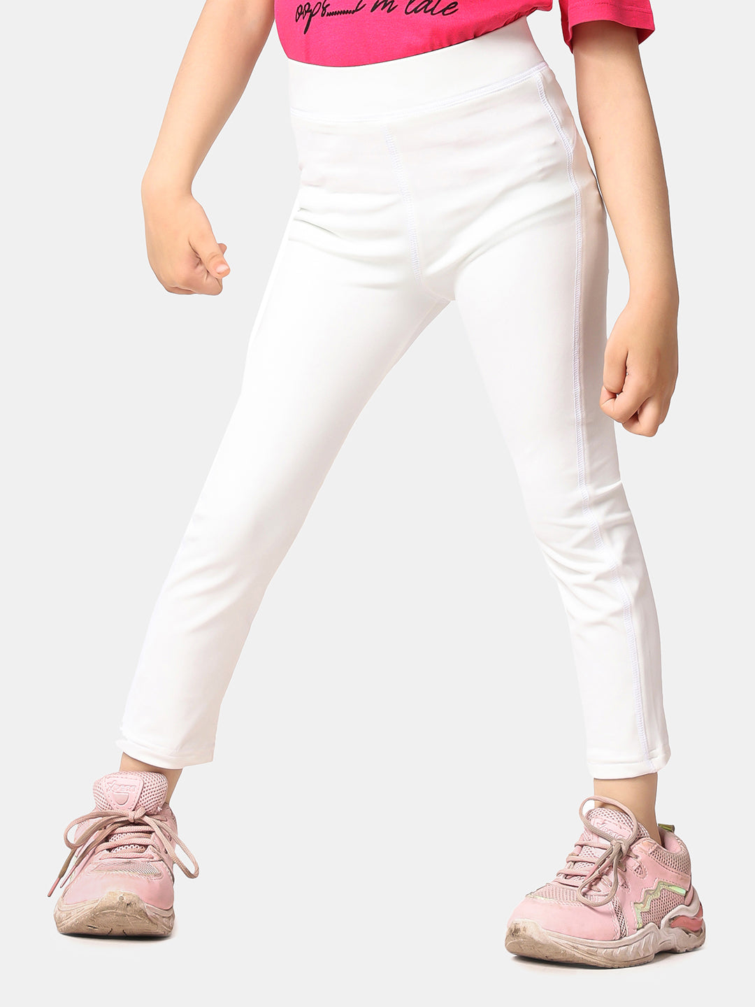 Piggy Goes Riding (WHITE) Tights