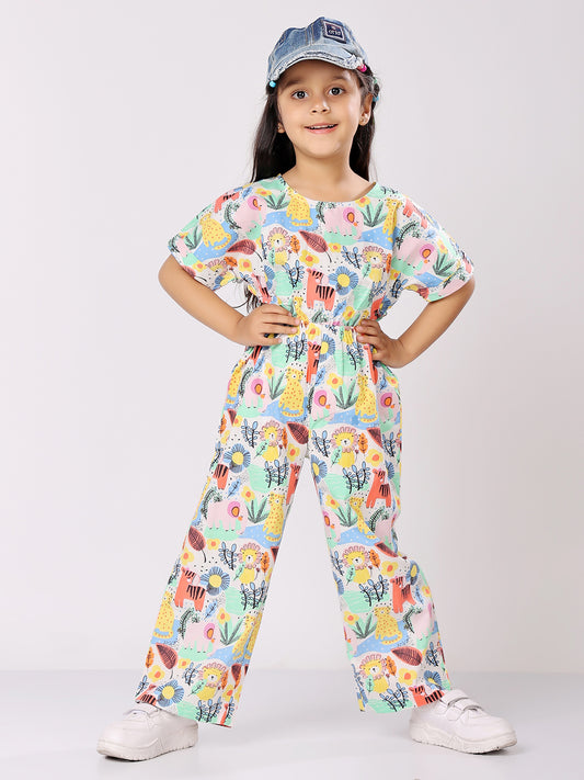Multi Sunny Jump Suit