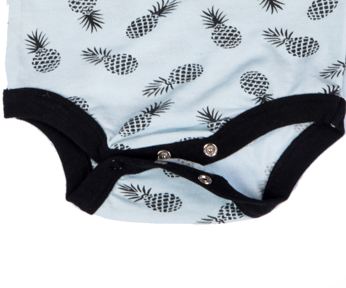 Half Sleeve Bodysuit Pineapple