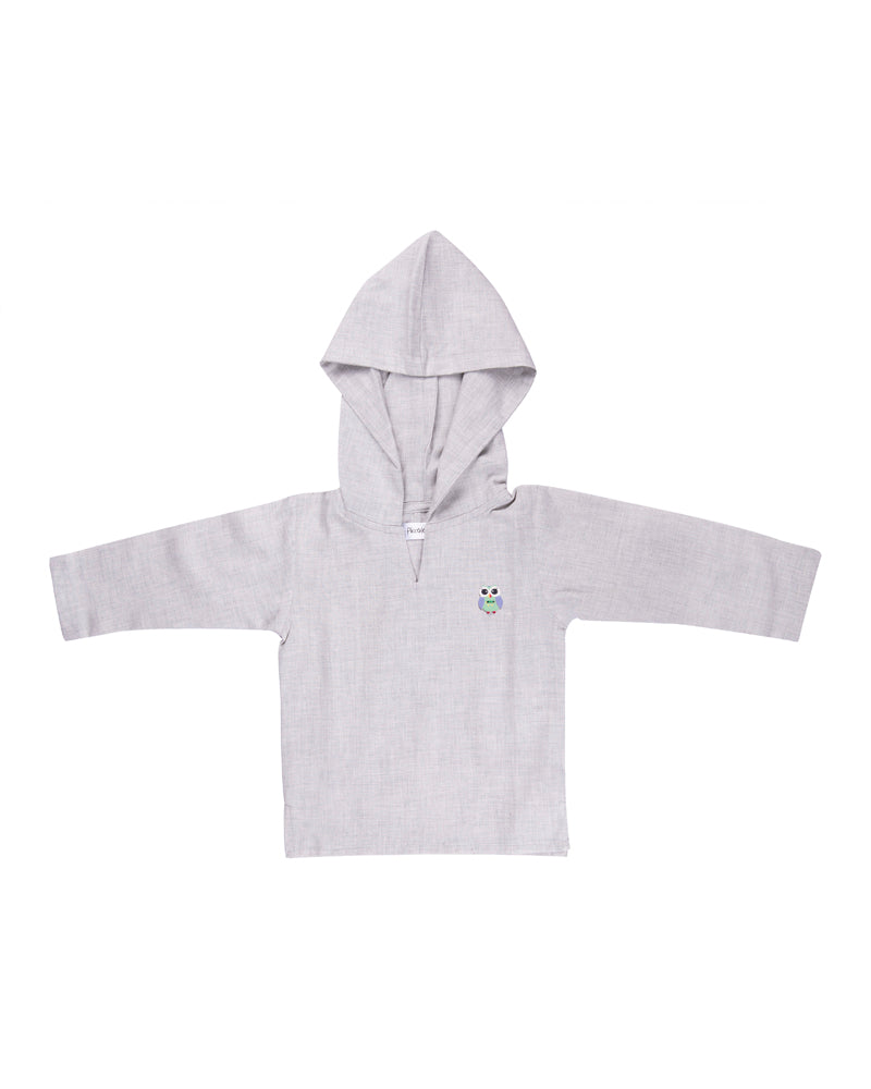 Linen Hoodie top