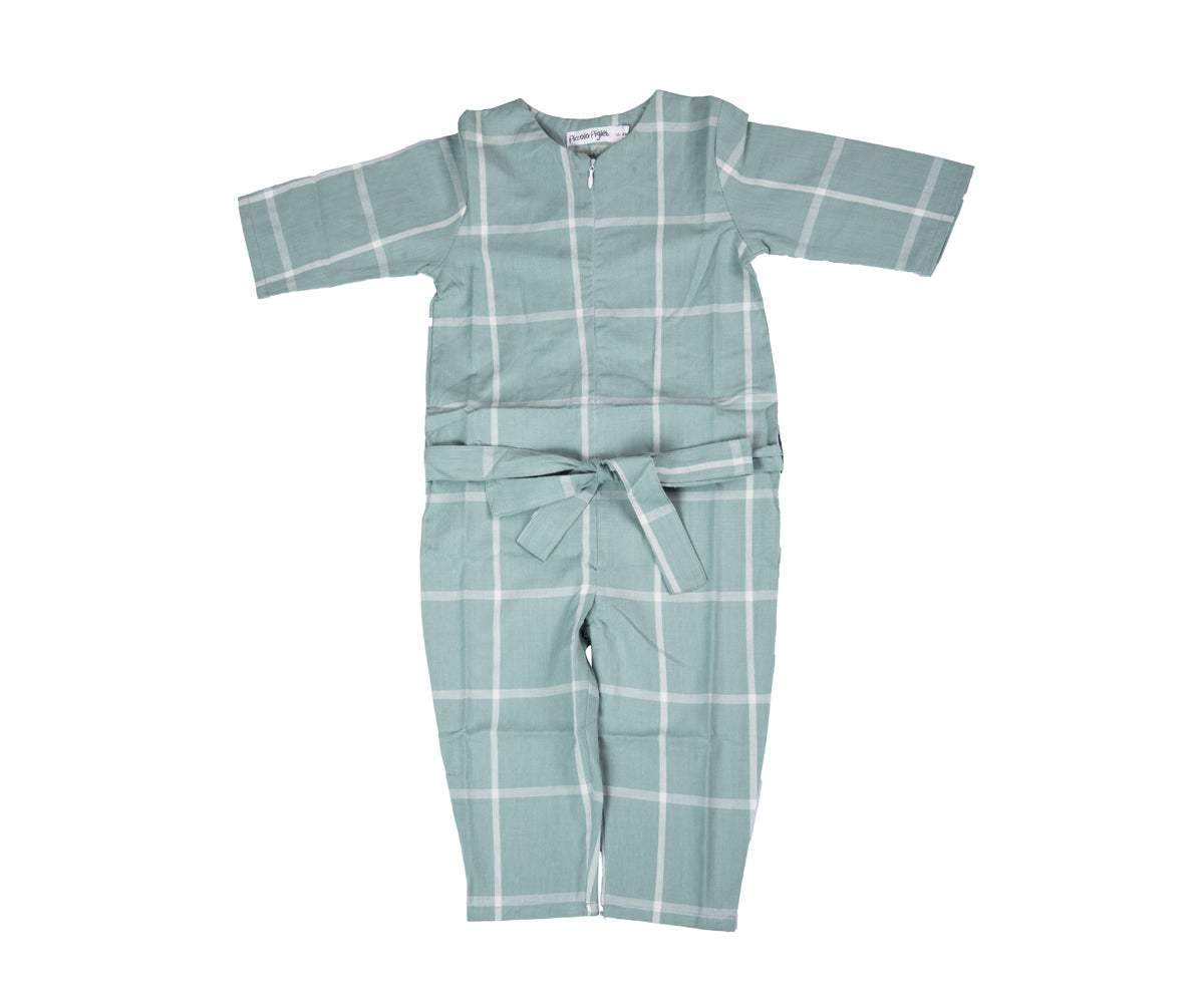 Belt Me Up Romper(GREEN)