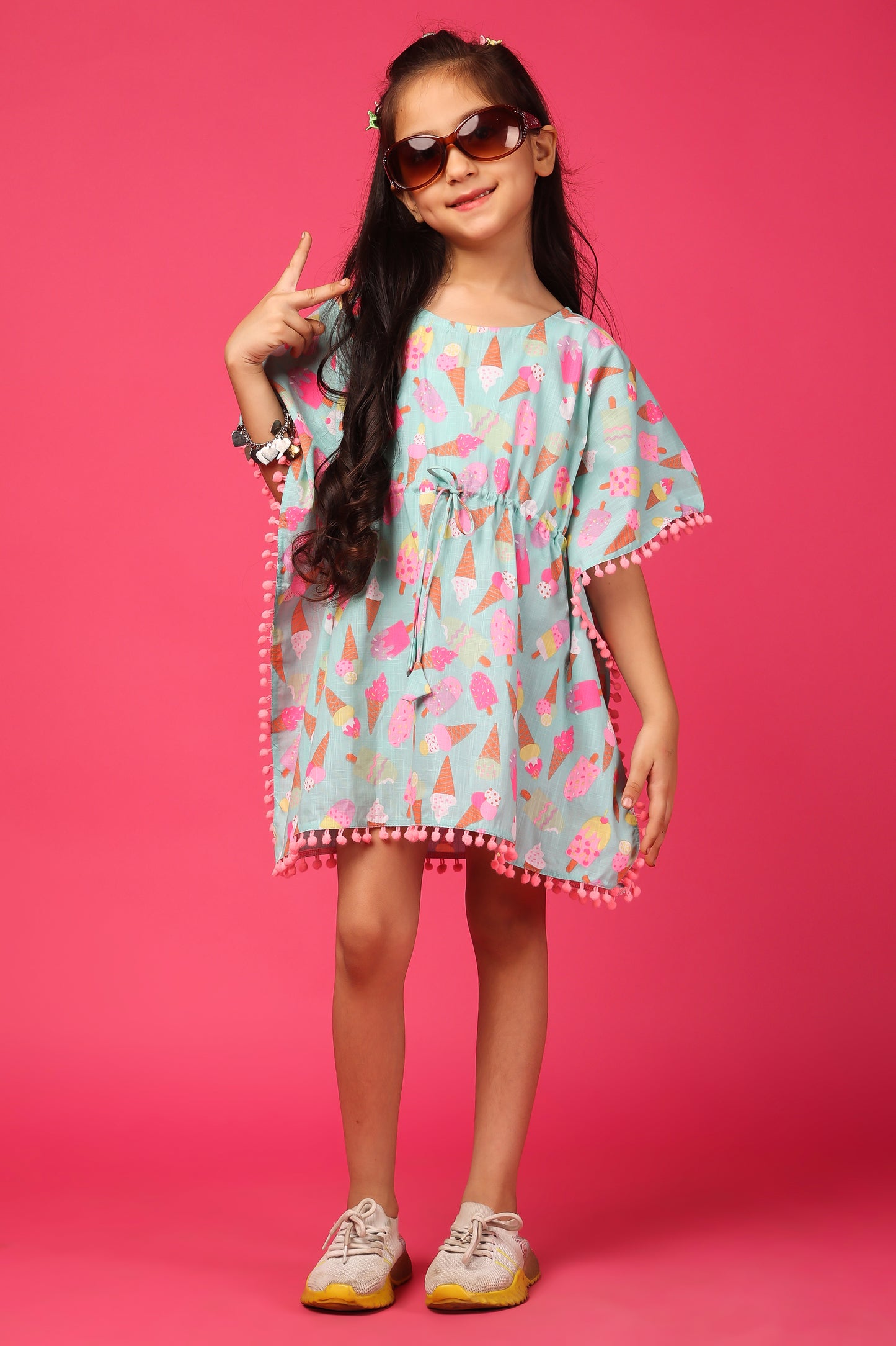 PICCOLO KAFTAN (Ice Cream Print)