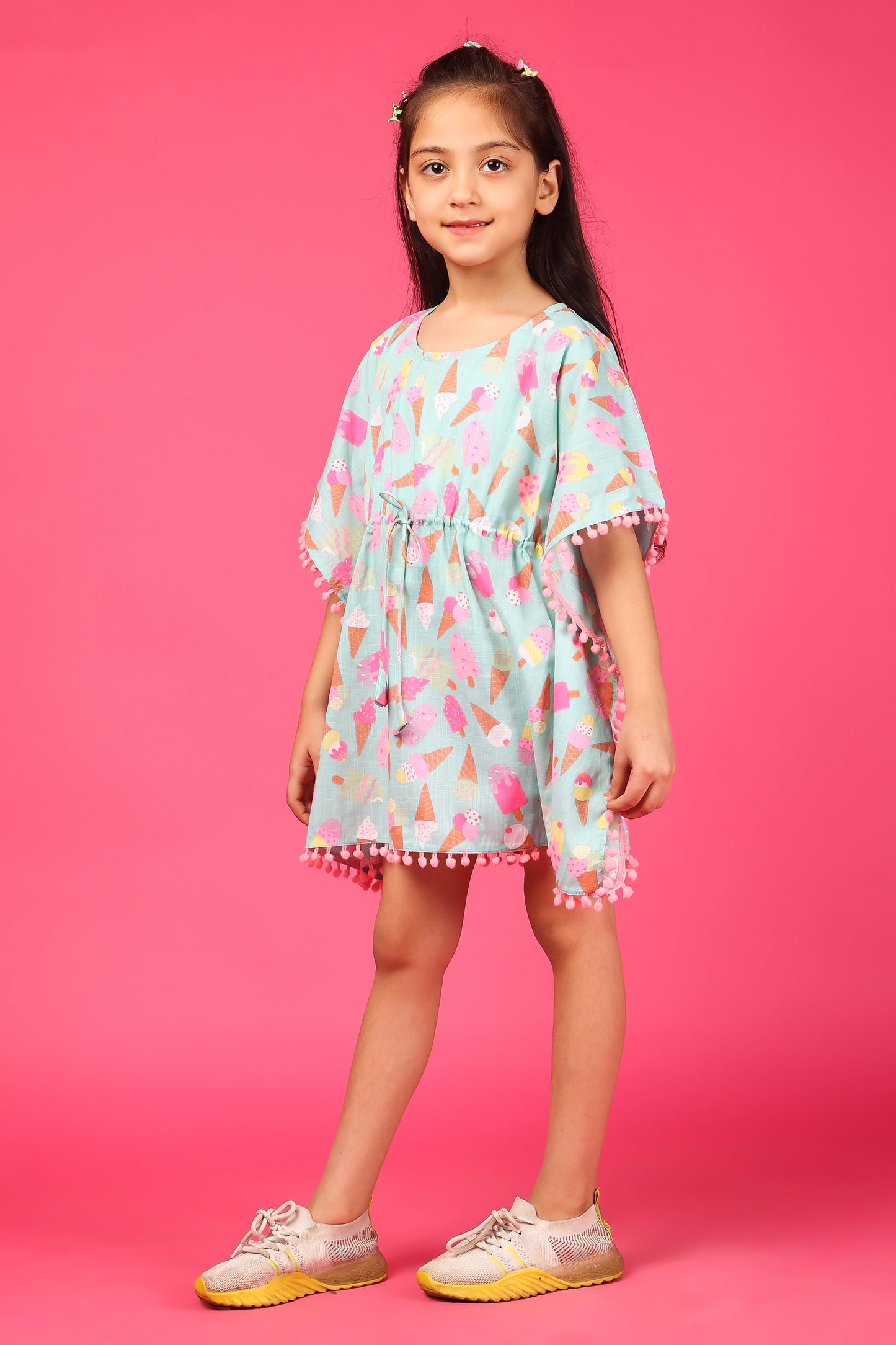 PICCOLO KAFTAN (Ice Cream Print)