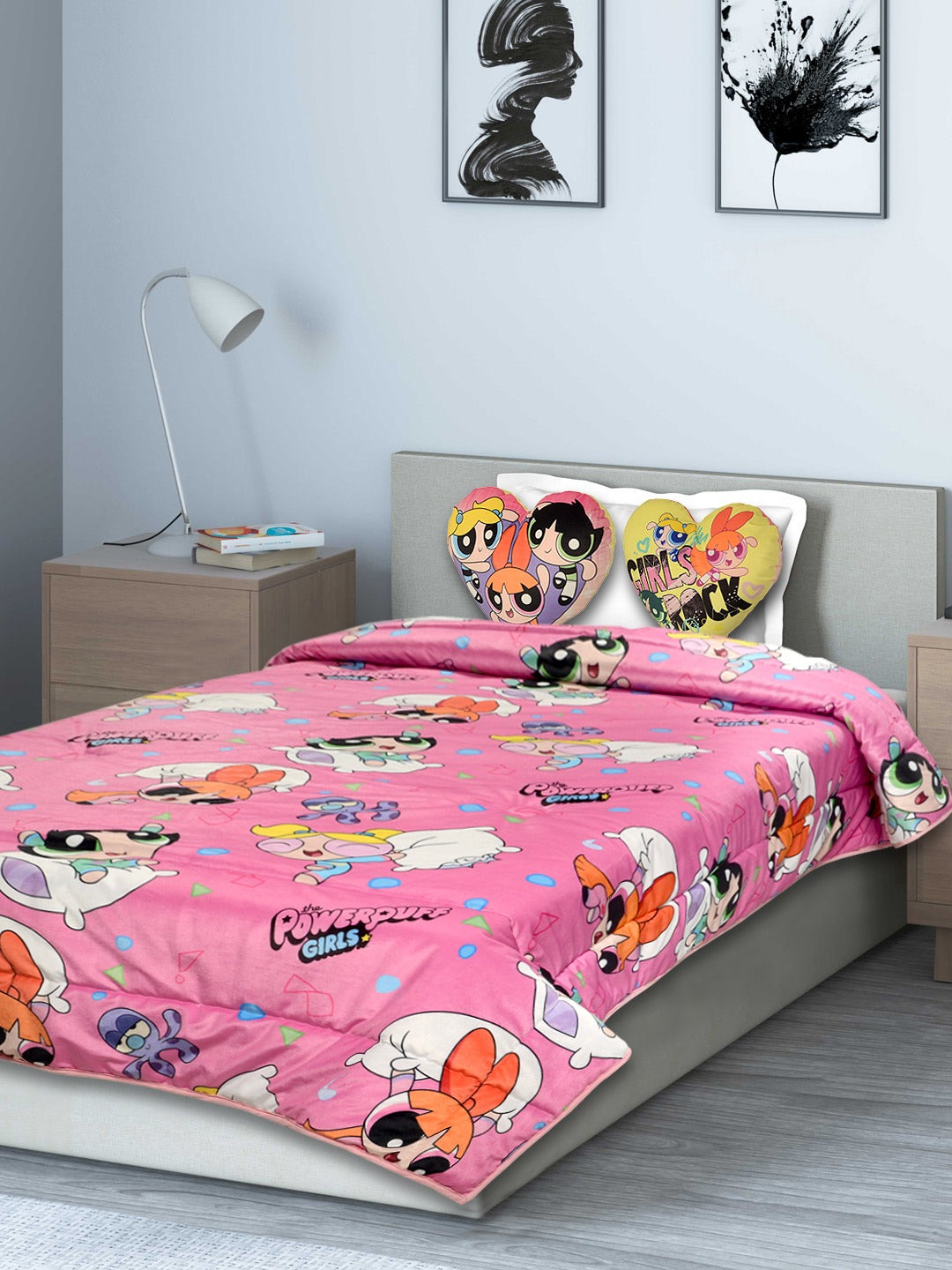 Power Puff Quilt Blankets