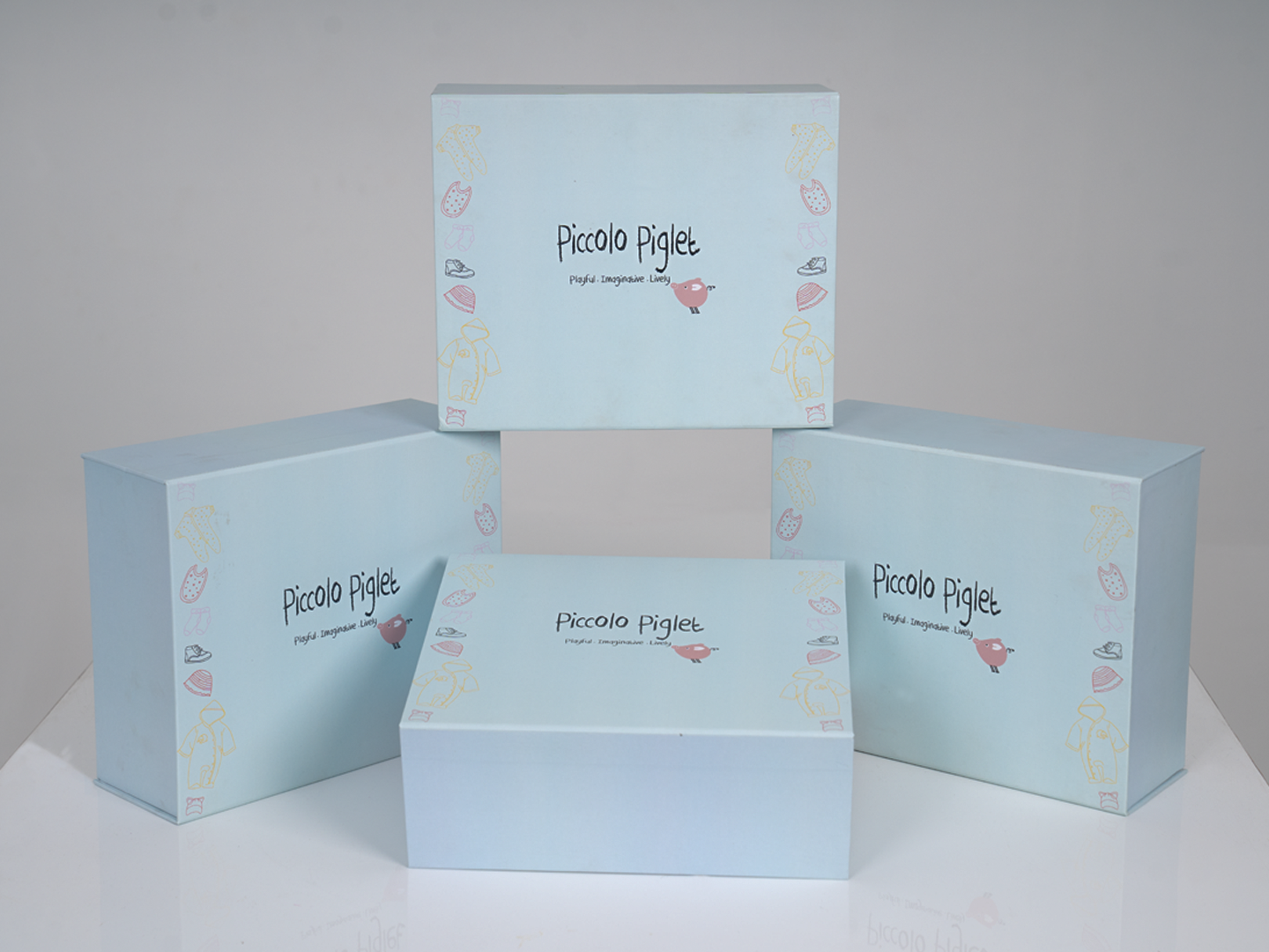 Gift Box (Hamper) - Yellow Medium 0 to 6 Months (Unisex)