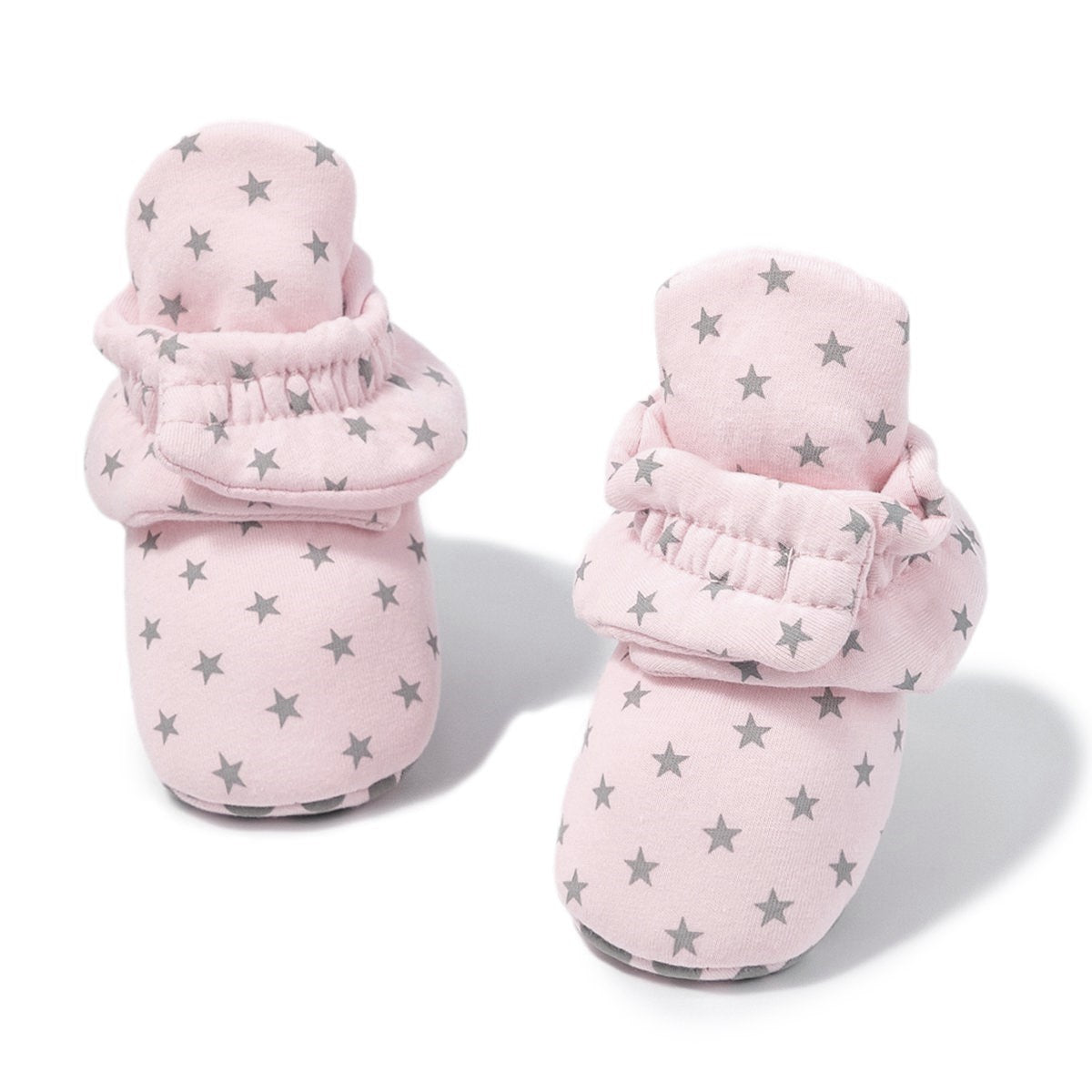 Twinkle Toes Non-Slip Baby Warm Booties (Pink)