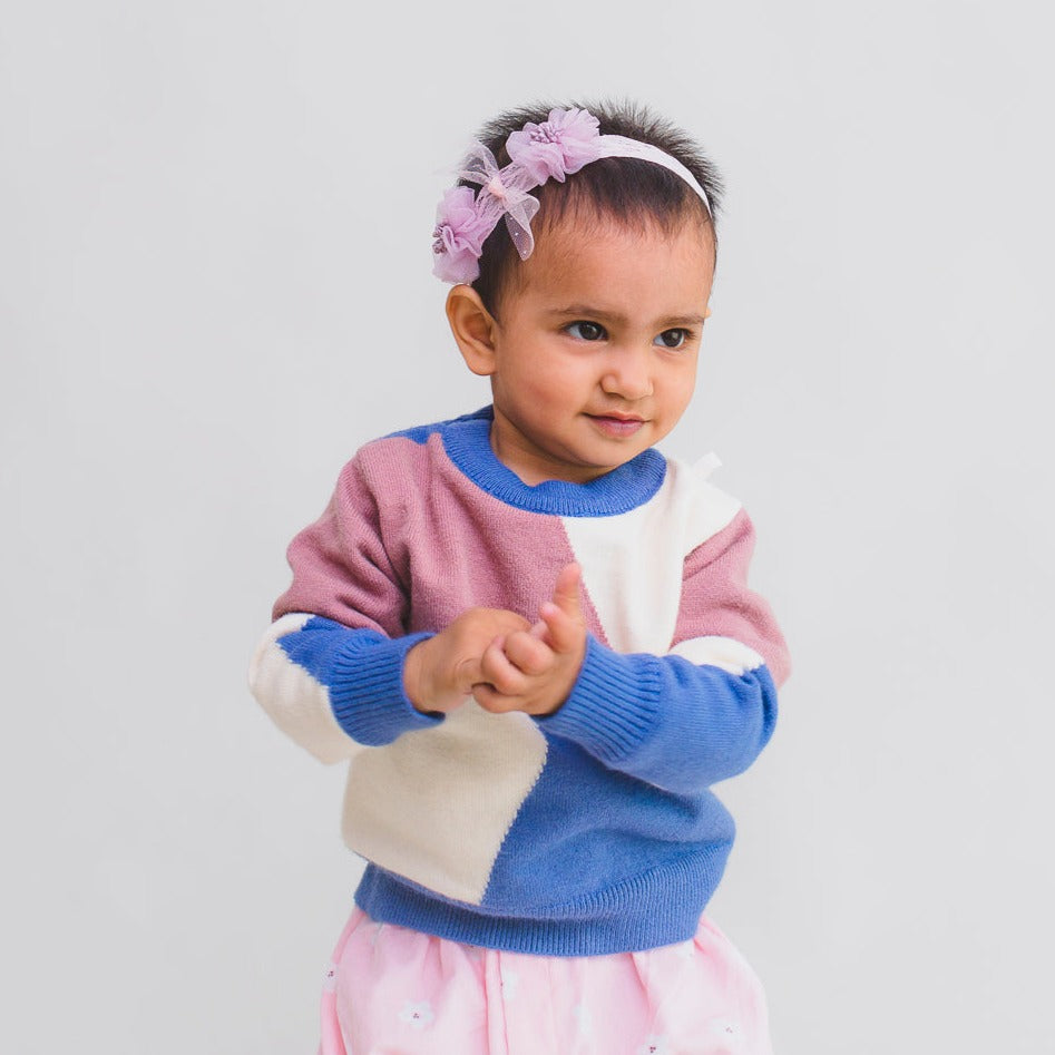 Colour Block Sweater