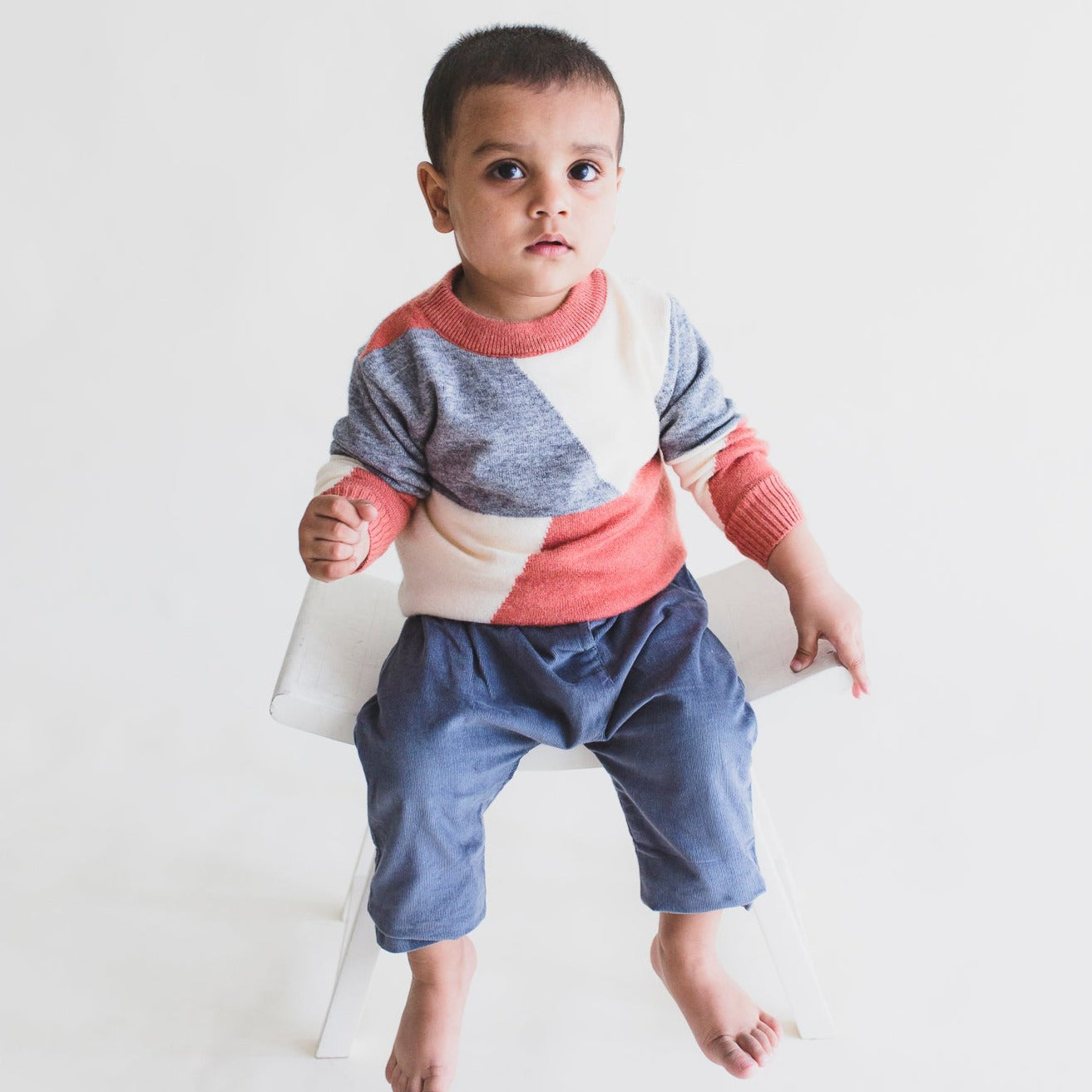 Colour Block Sweater