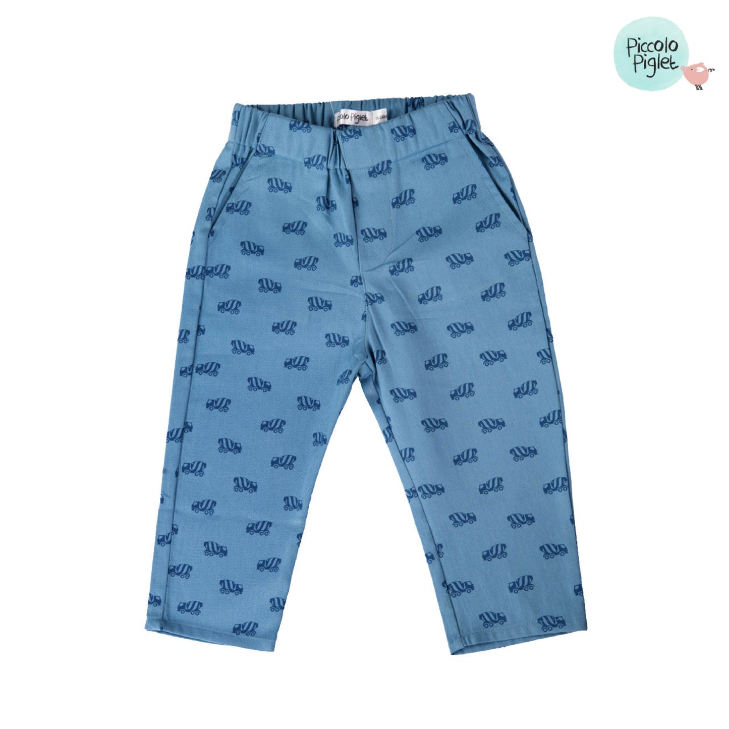Piccolo Pants Blue Printed