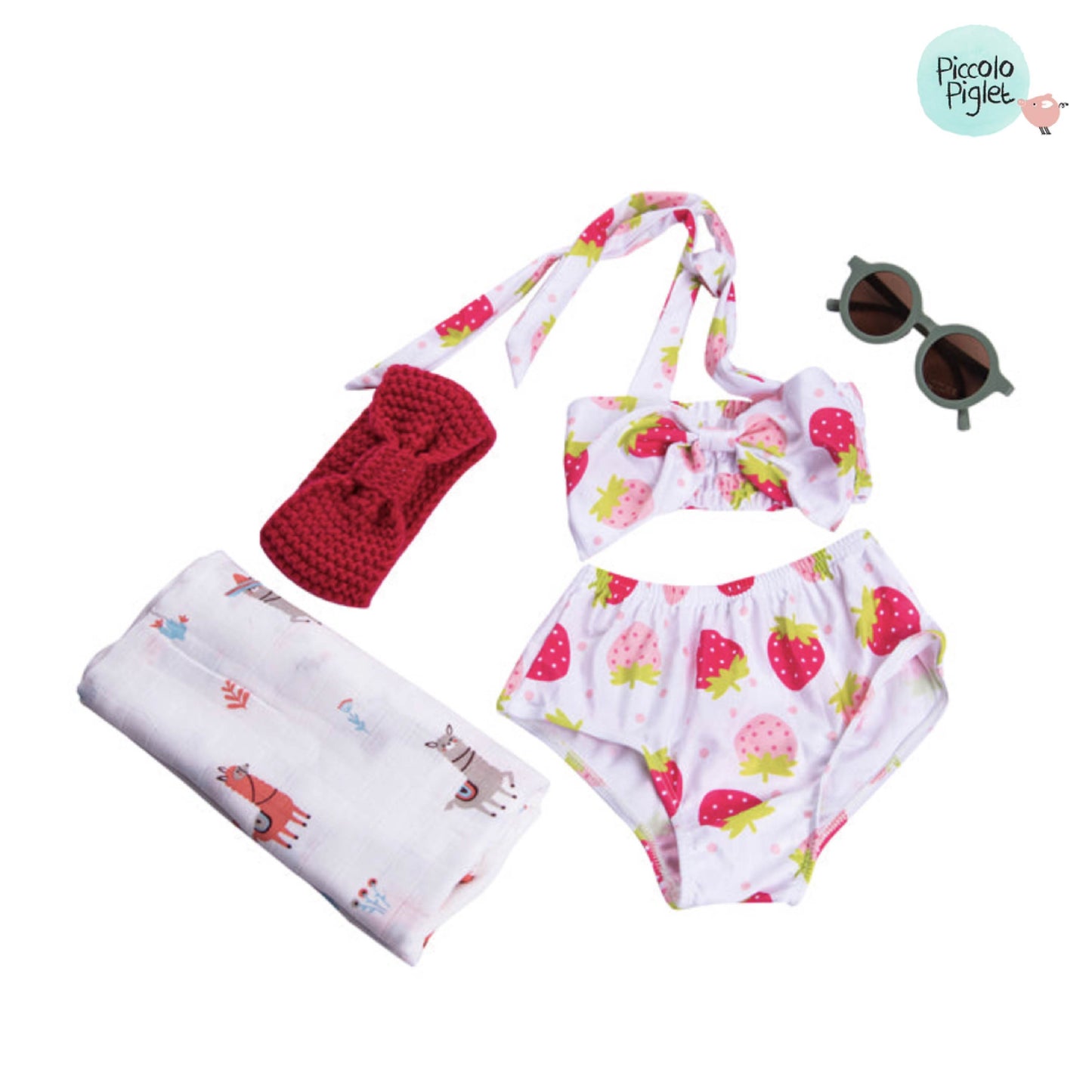 Swim suit - Strawberries