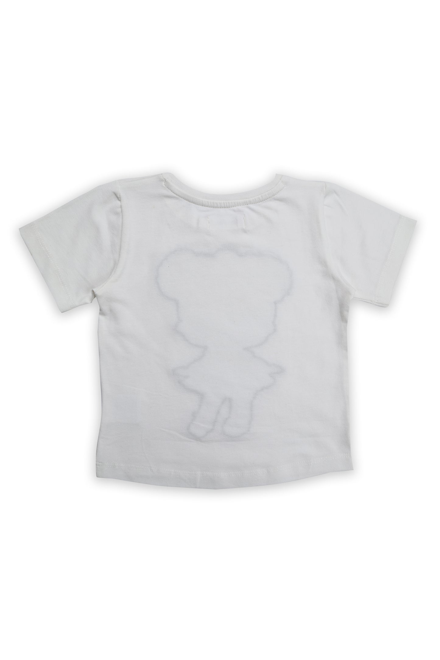 Half Sleeve T-shirt With Doll Patch