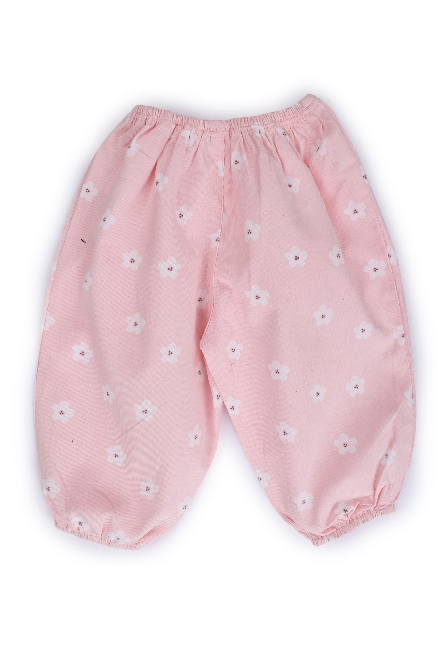 Loose Pants Flower Corduroy