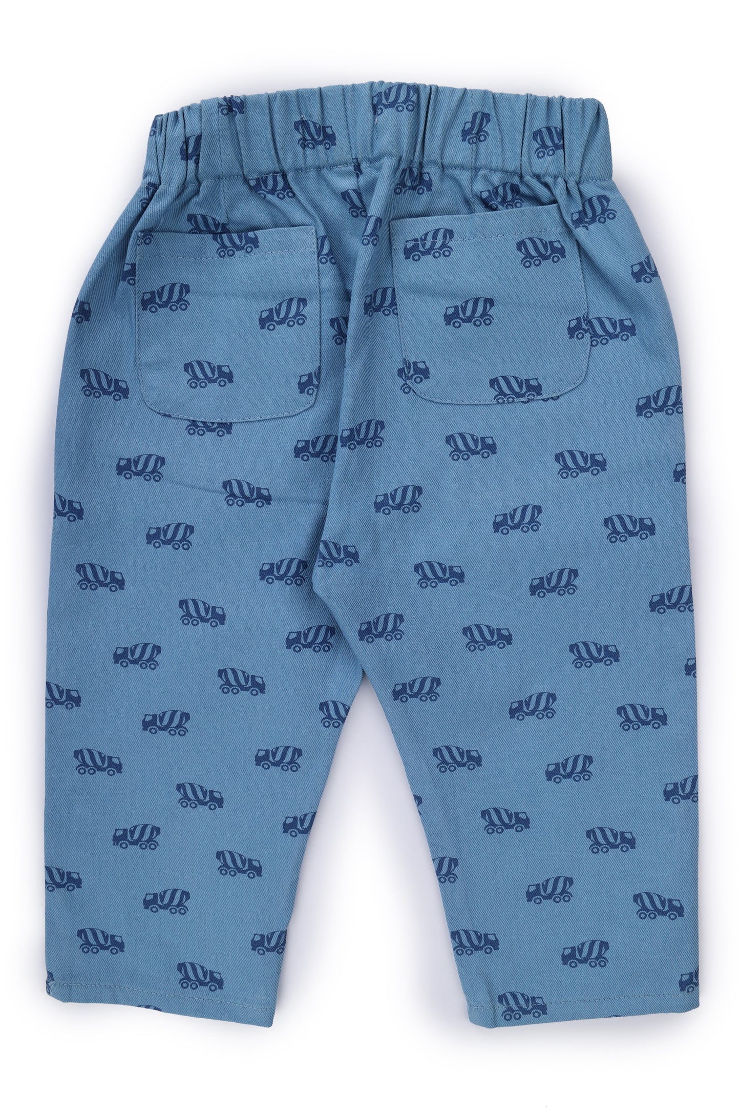 Piccolo Pants Blue Printed