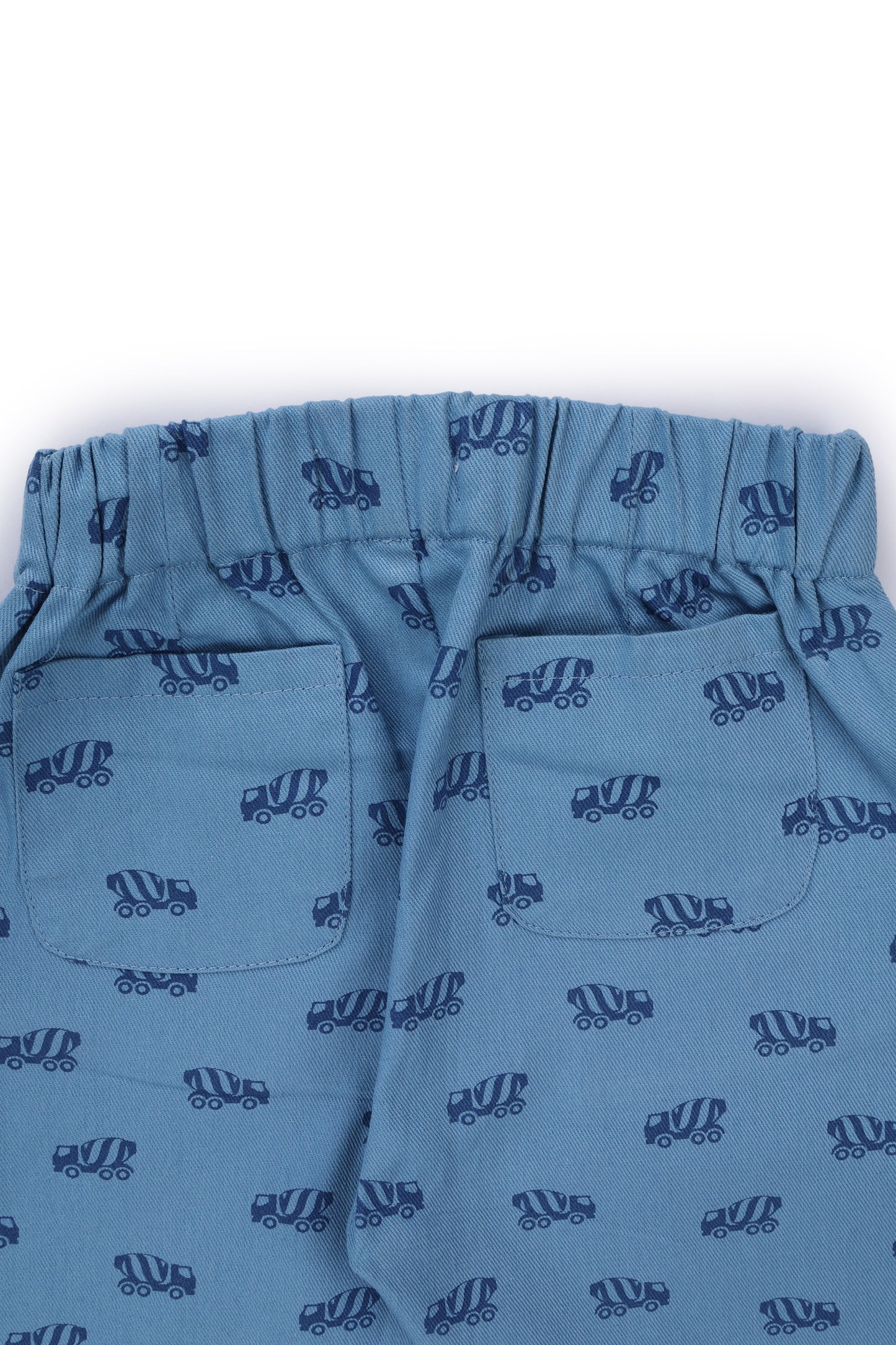 Piccolo Pants Blue Printed