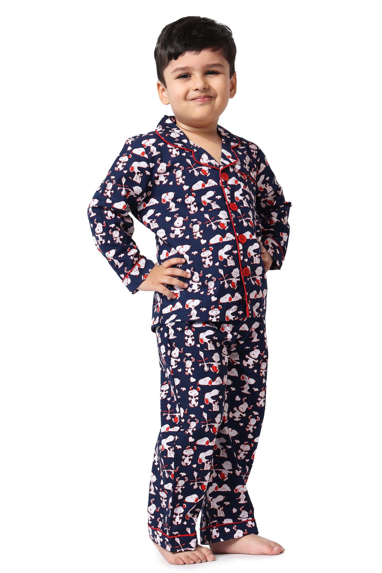 Blue Snoopy Night Suit
