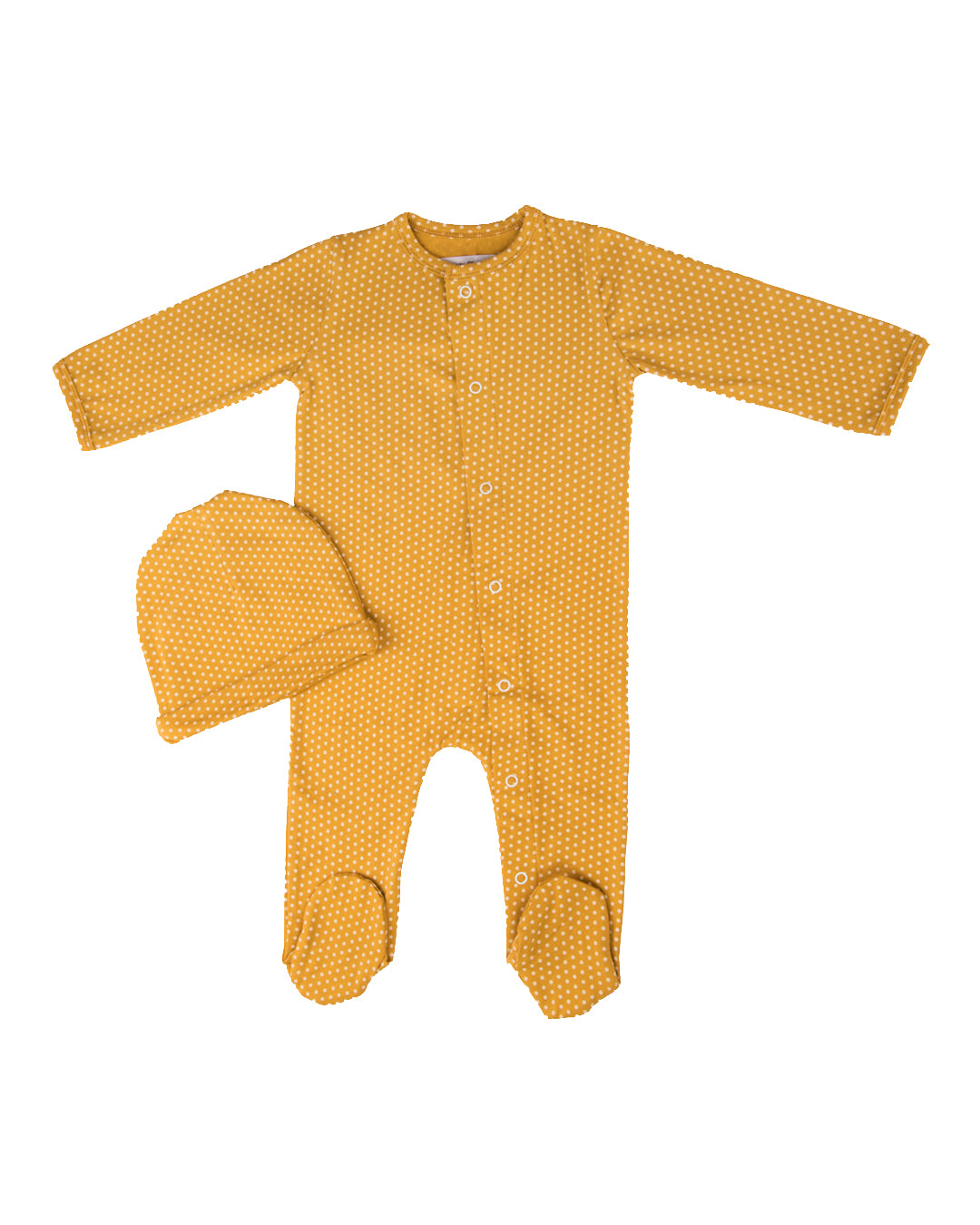 Socks Romper Yellow