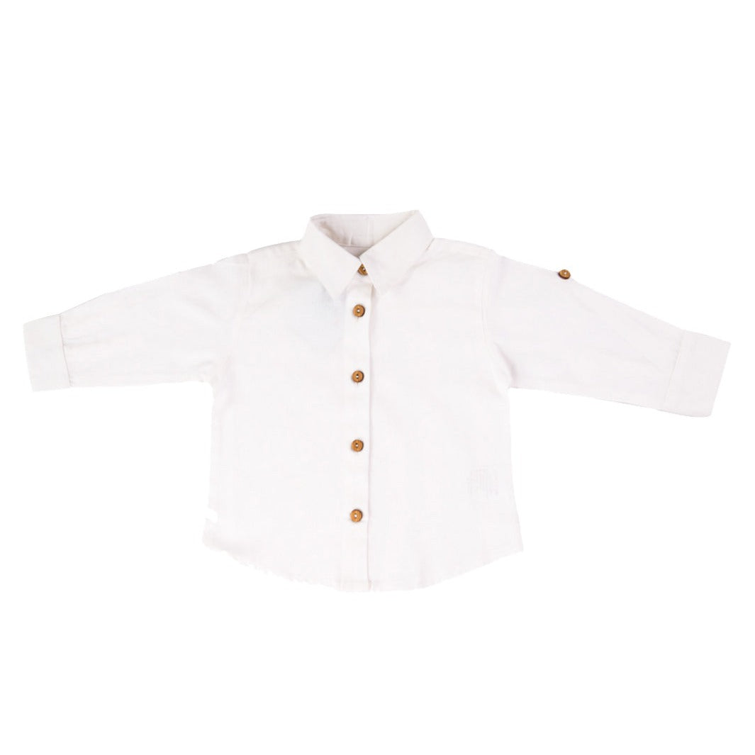 Linen shirt White