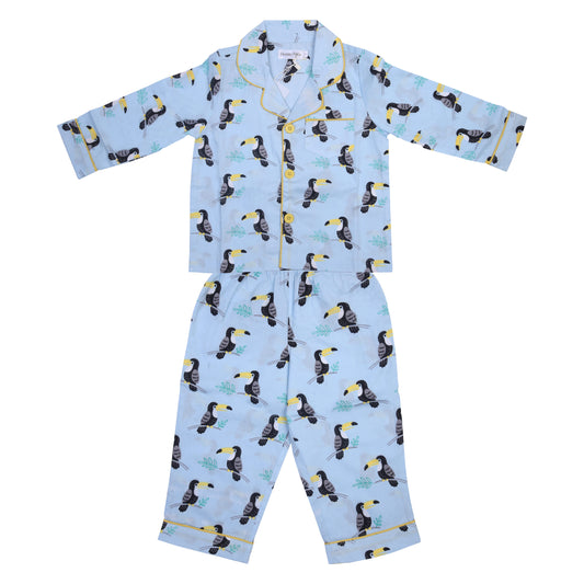 Toucan Blue Night Suit