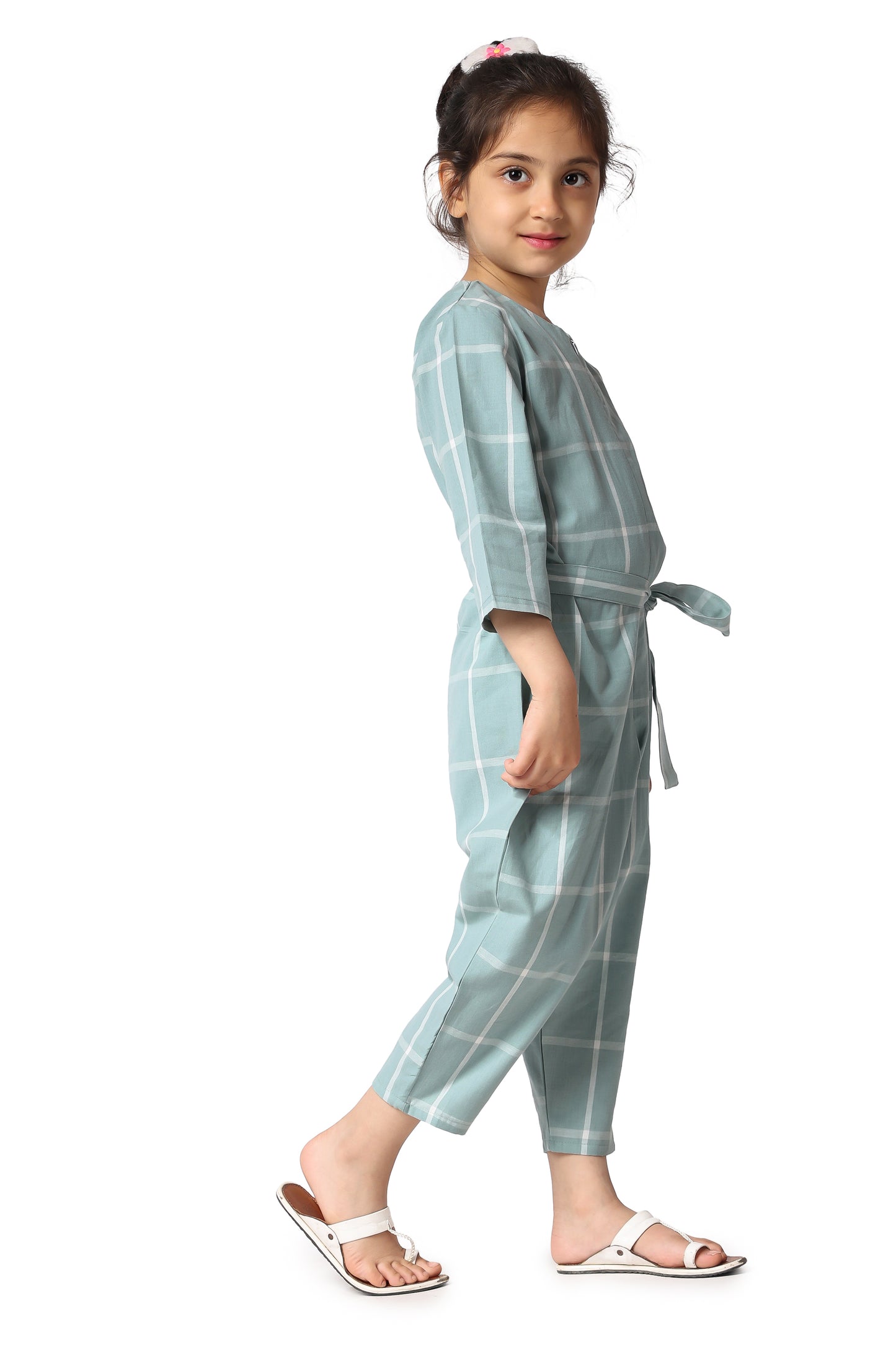 Belt Me Up Romper(GREEN)