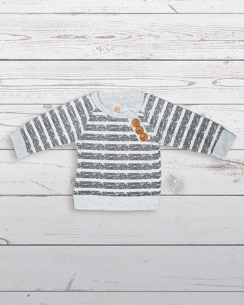 Grey Stripe with Rib