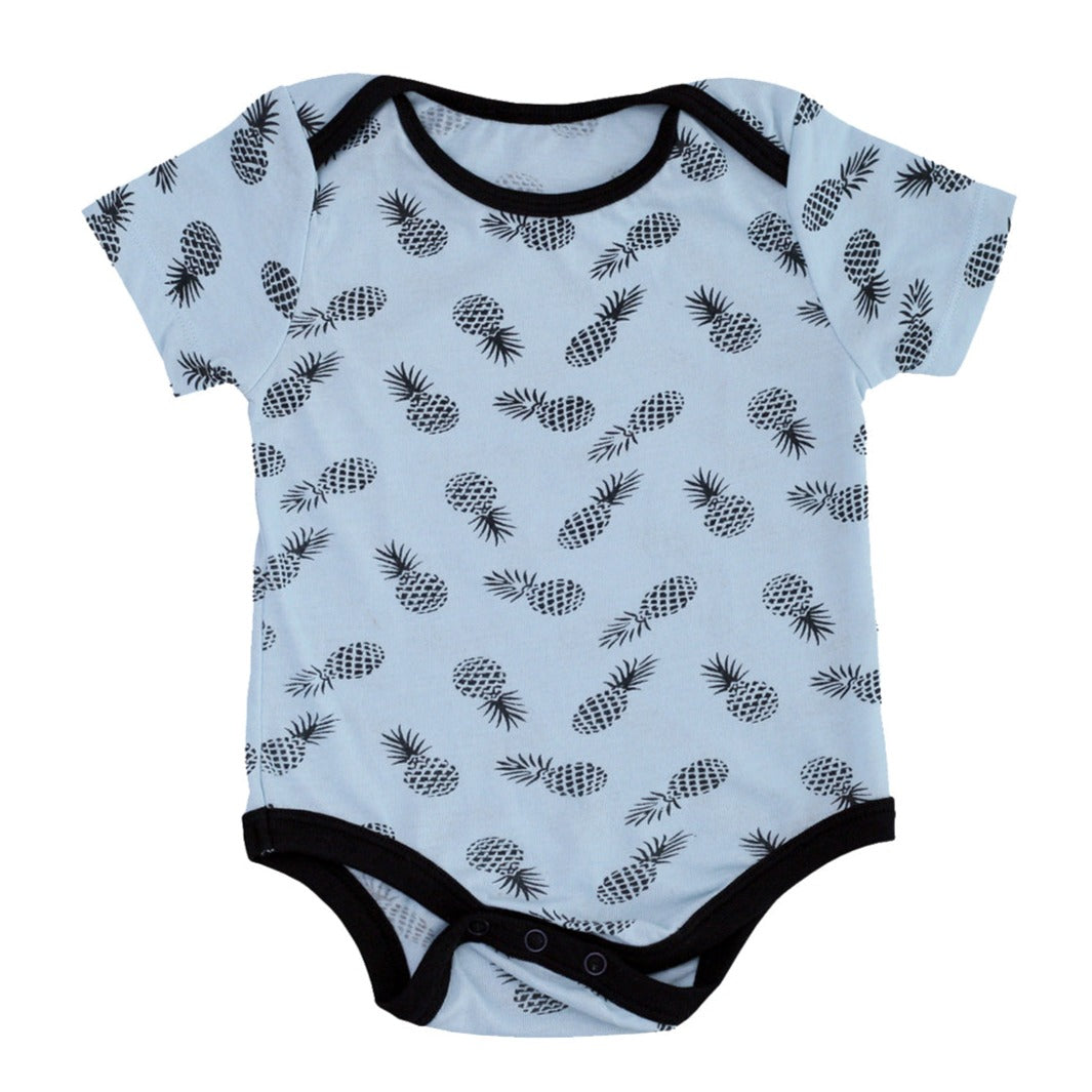 Half Sleeve Bodysuit Pineapple