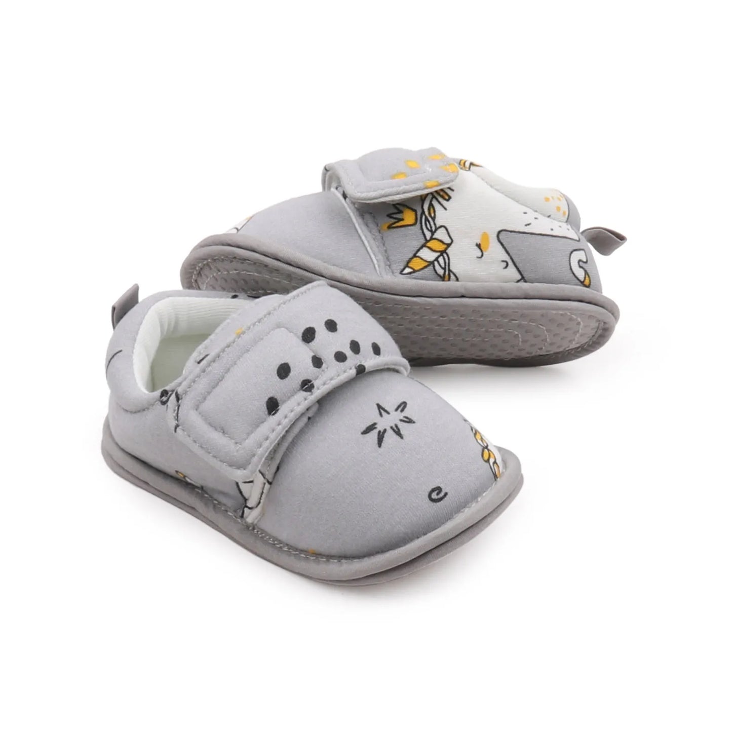 Unicorn Printed Cotton Soft Casual Baby Shoes (Toddlers)