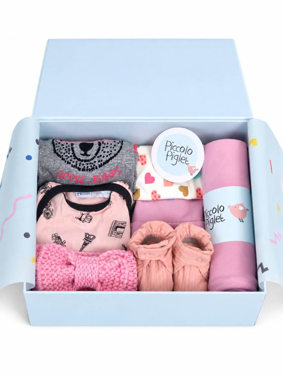 Gift Box (Hamper)-Pink Small (Girl) 0 to 6 Months