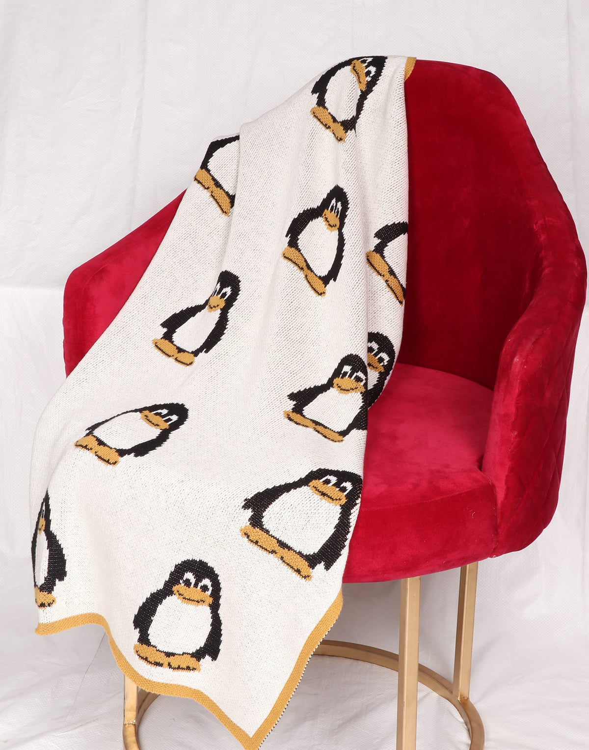 Snowy Penguin Baby AC Blanket