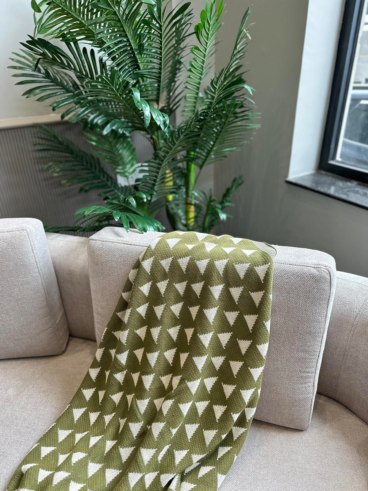 Olive CozyNest Baby AC Blanket