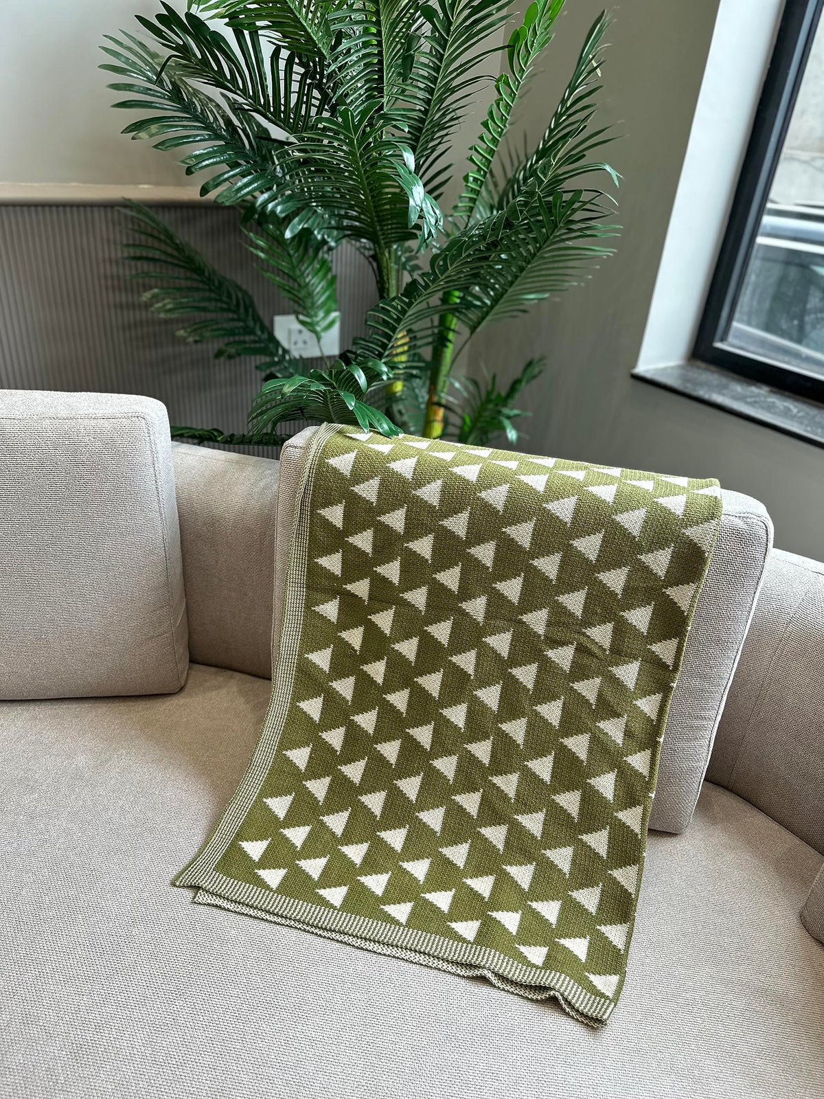 Olive CozyNest Baby AC Blanket