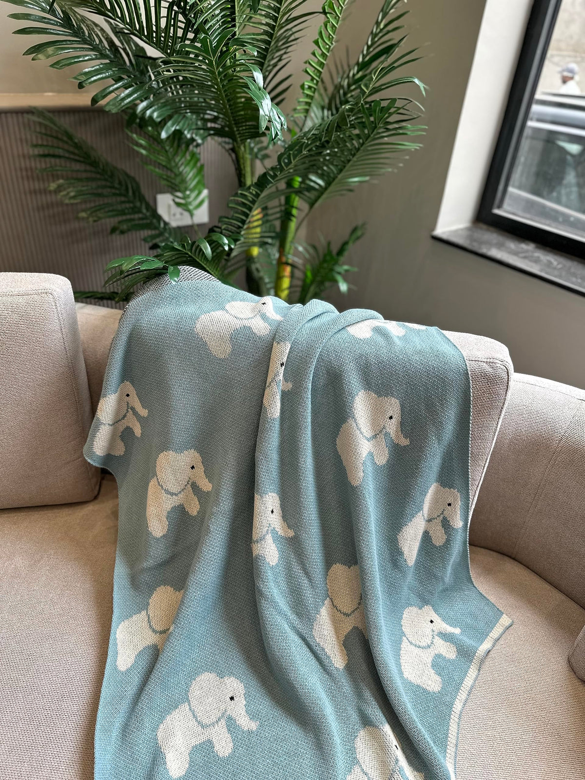 Little Elephant Baby AC Blanket