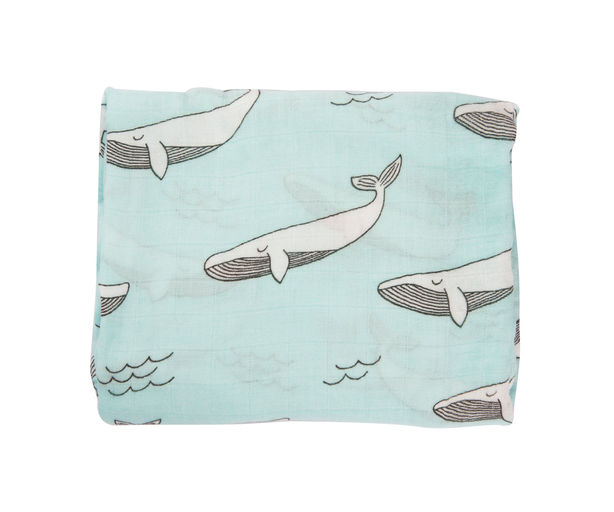 Swaddle blankets (Whale)