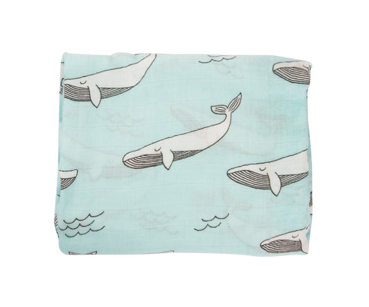 Swaddle blankets (Whale)