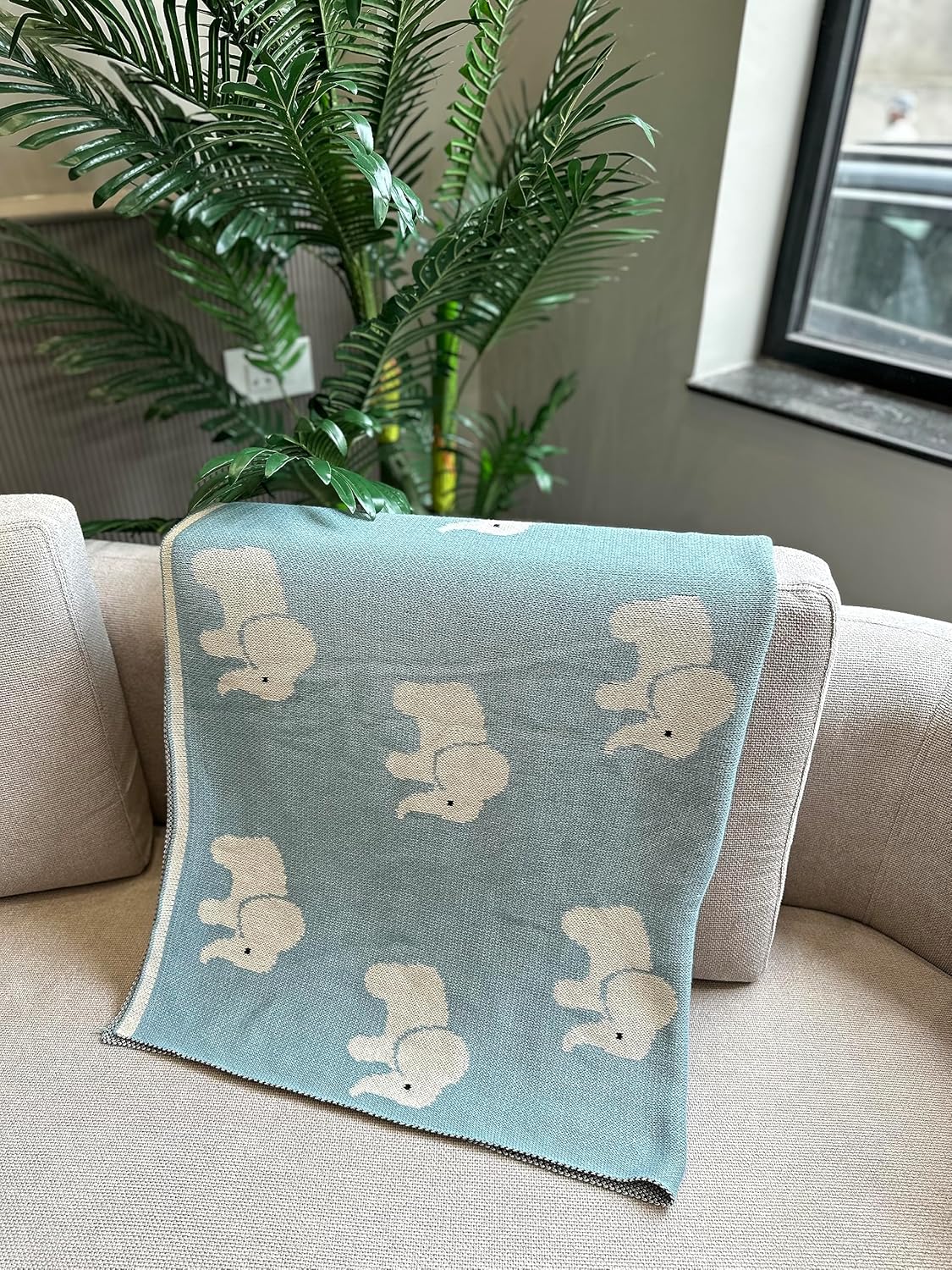 Little Elephant Baby AC Blanket