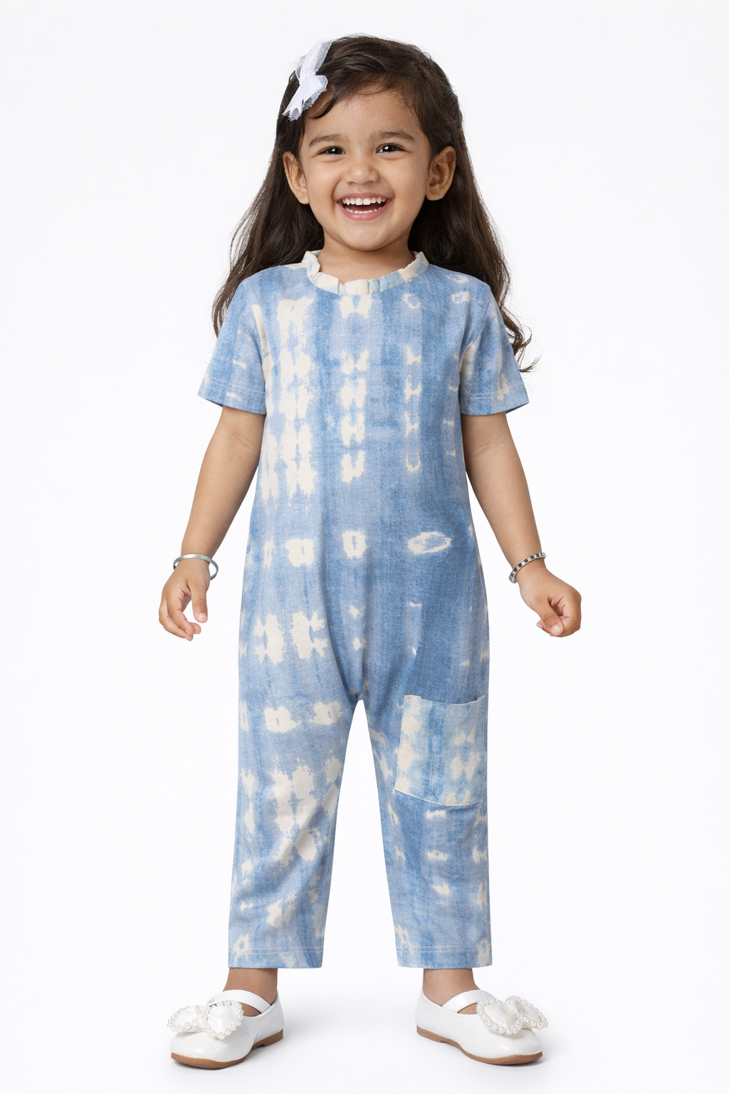 Chill Romper (Ocean Mist Blue)