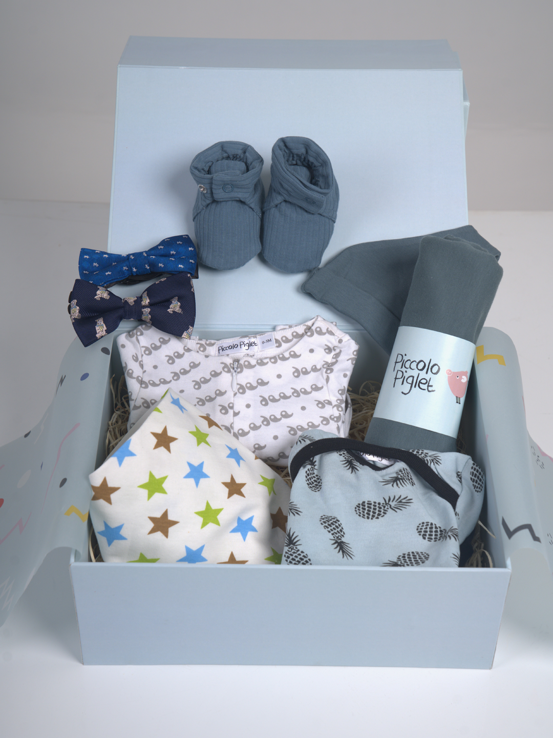 Gift Box (Hamper) - Blue Small (Boy) 0 to 6 Months