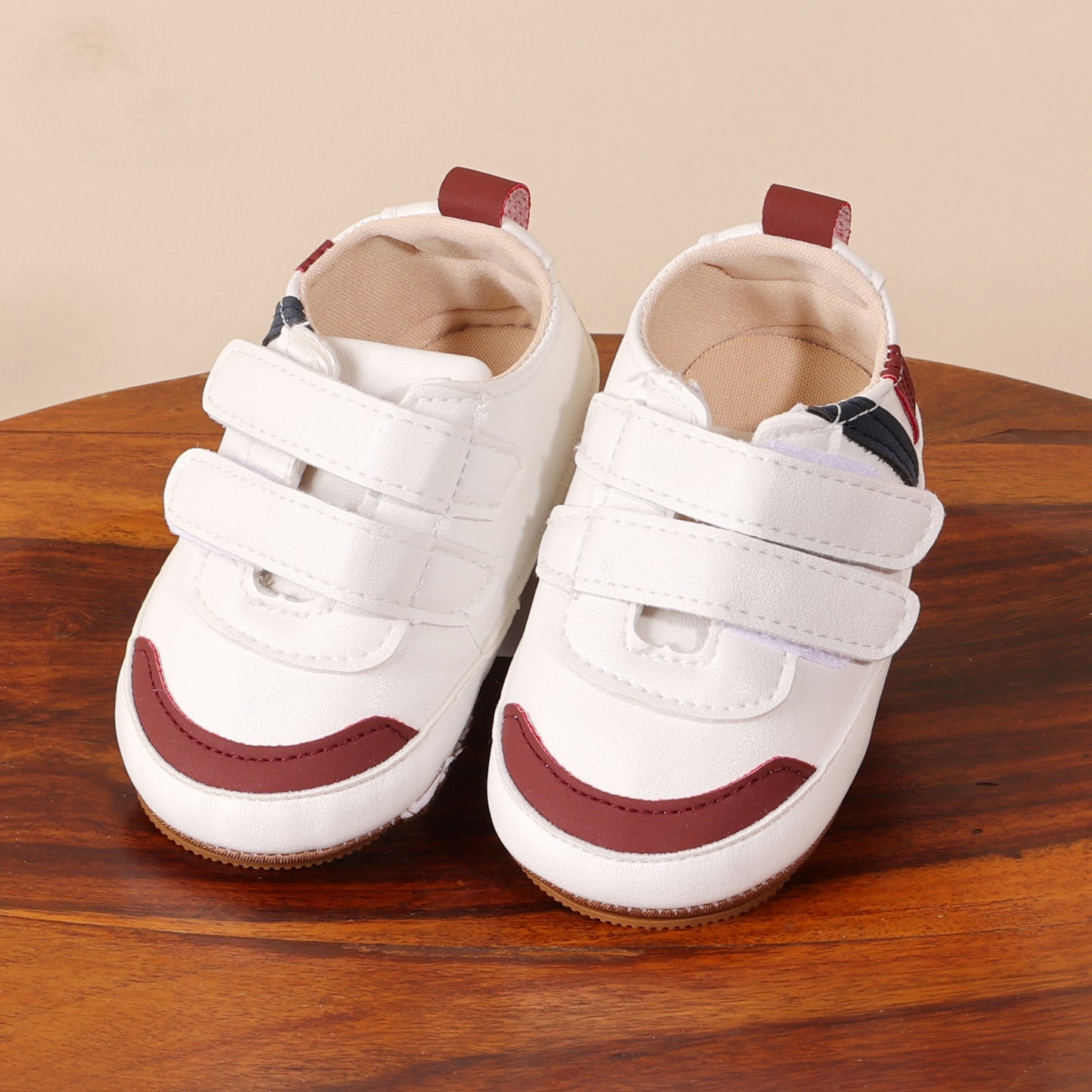 Baby Sneakers (Maroon)