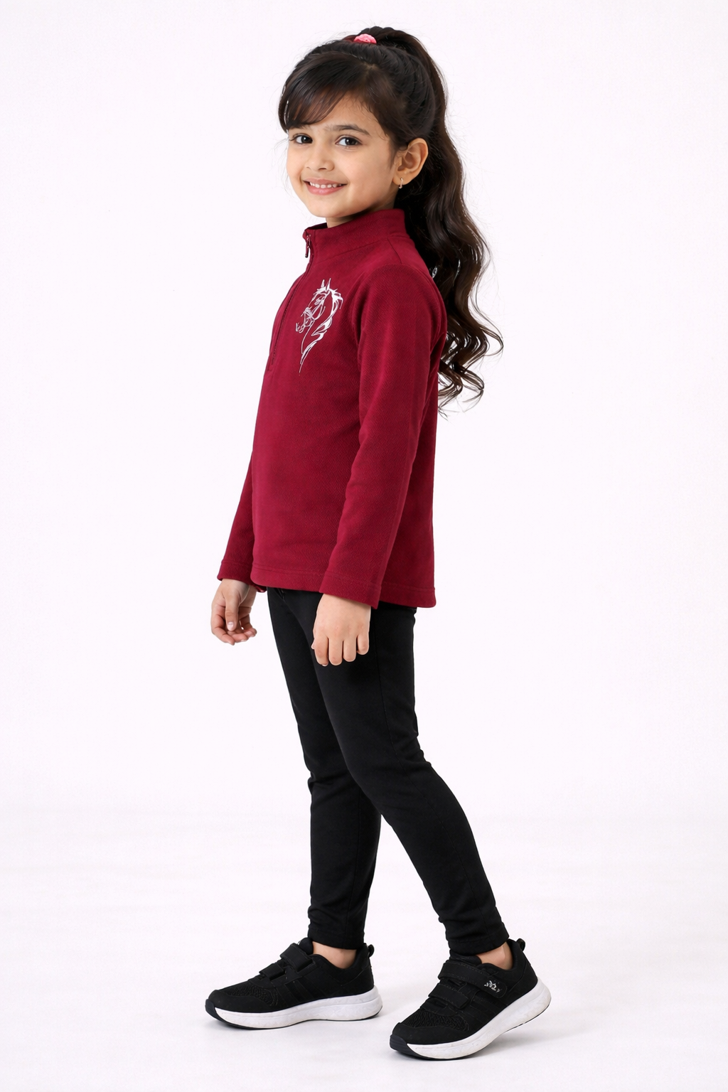 Riding Full Sleeve T-Shirt (Maroon)