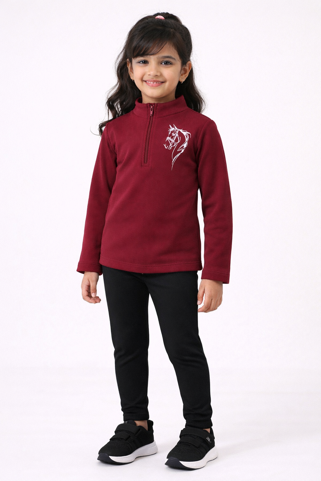 Riding Full Sleeve T-Shirt (Maroon)