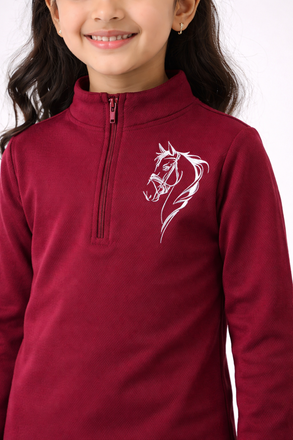 Riding Full Sleeve T-Shirt (Maroon)