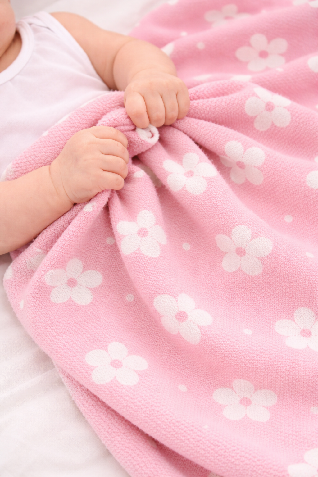 Pink Blossom Baby AC Blanket